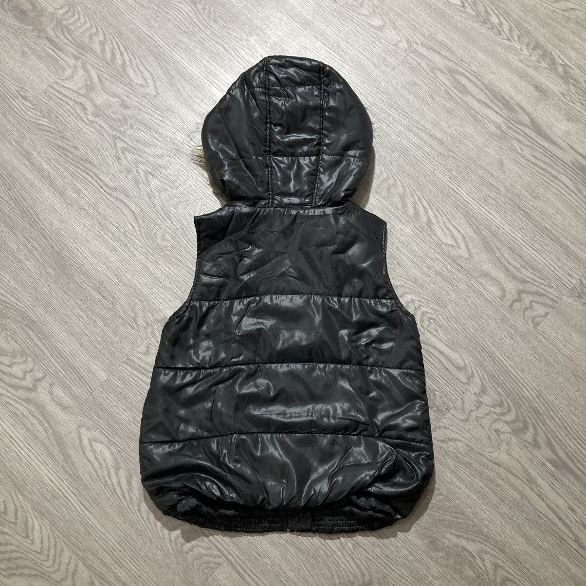 If Six Was Nine 2000s Japanese Brand Puffer Fur Vest Jacket Punk Gothic Lgb Size US XS / EU 42 / 0 - 9 Thumbnail