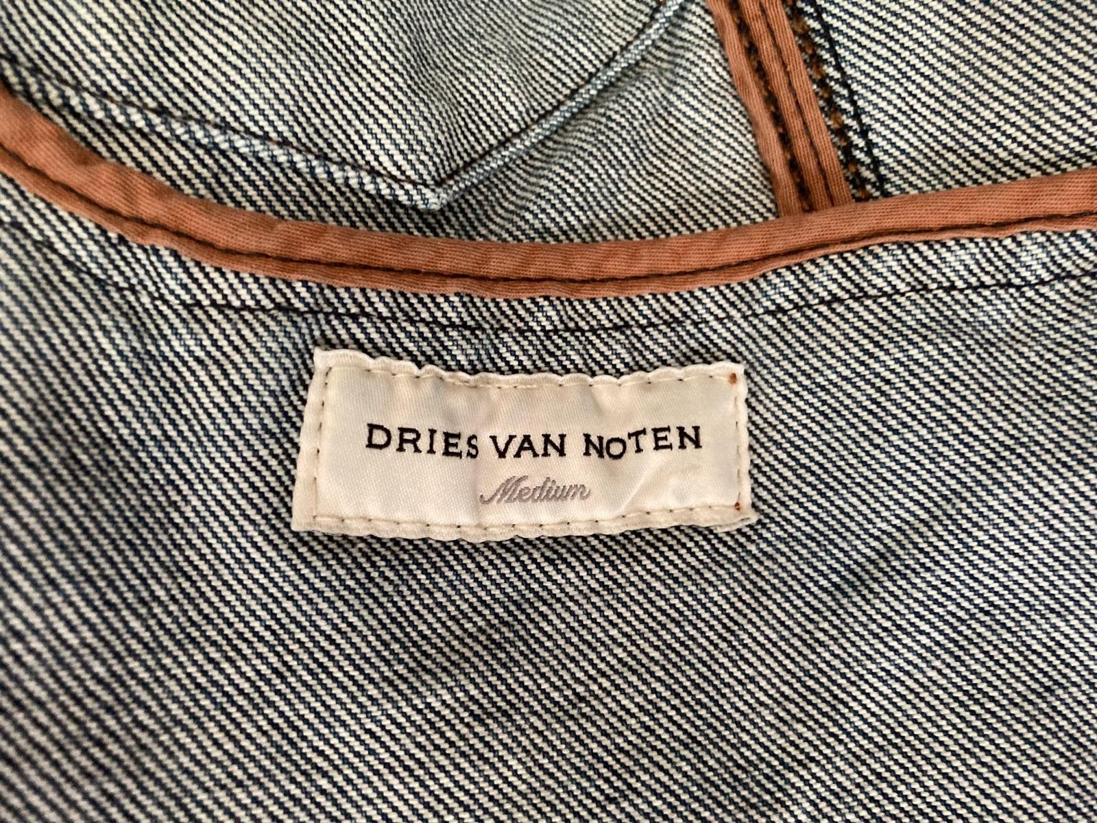 Dries Van Noten Dries Van Noten AW23 Coated Denim Jacket Size M Size US M / EU 48-50 / 2 - 7 Thumbnail