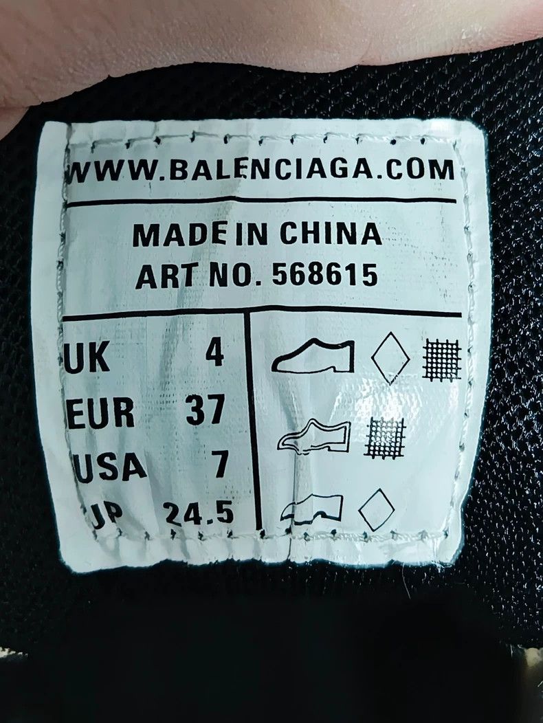 Balenciaga Balenciaga Track 2.0 low-top shoes 2502-Nextarrow Size US 5 / EU 37 - 6 Thumbnail