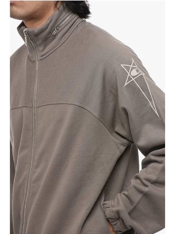 Rick Owens Rick Owens x Champion Embroidered Logo Zip Jacket Size US L / EU 52-54 / 3 - 8 Thumbnail