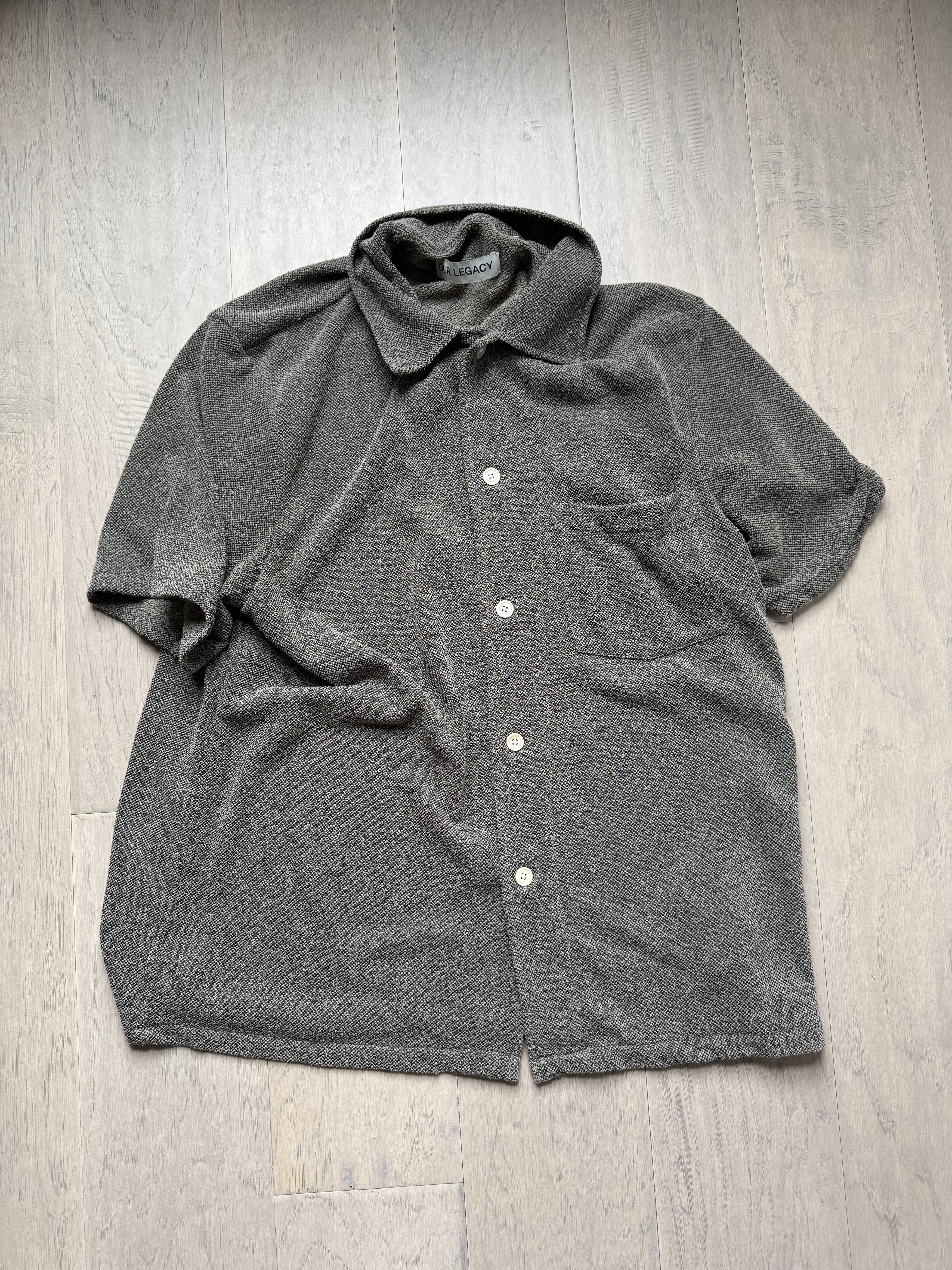 Our Legacy Boucle Muck Shortsleeve Box Shirt