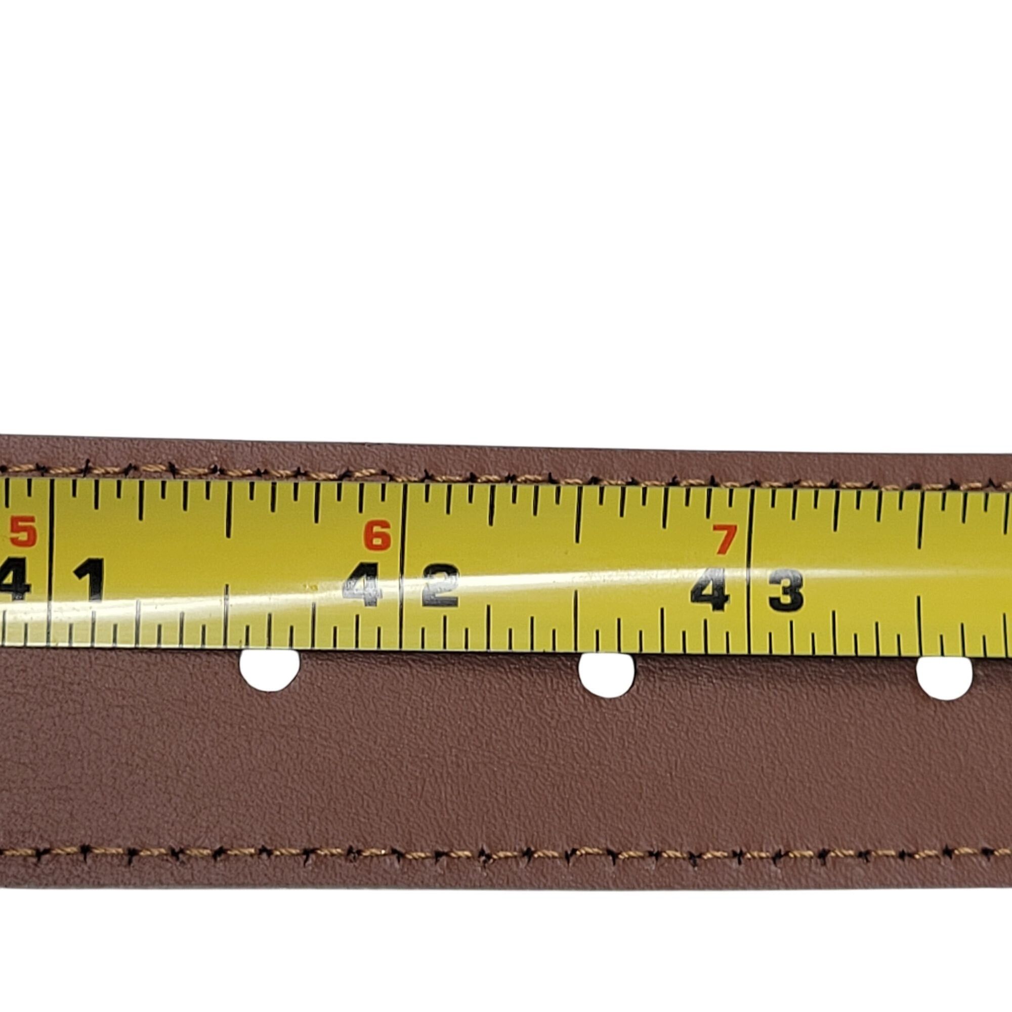 Johnston & Murphy Johnston & Murphy Mens Perforated Gray Suede Belt 44" Gunmet Size 32 - 4 Thumbnail