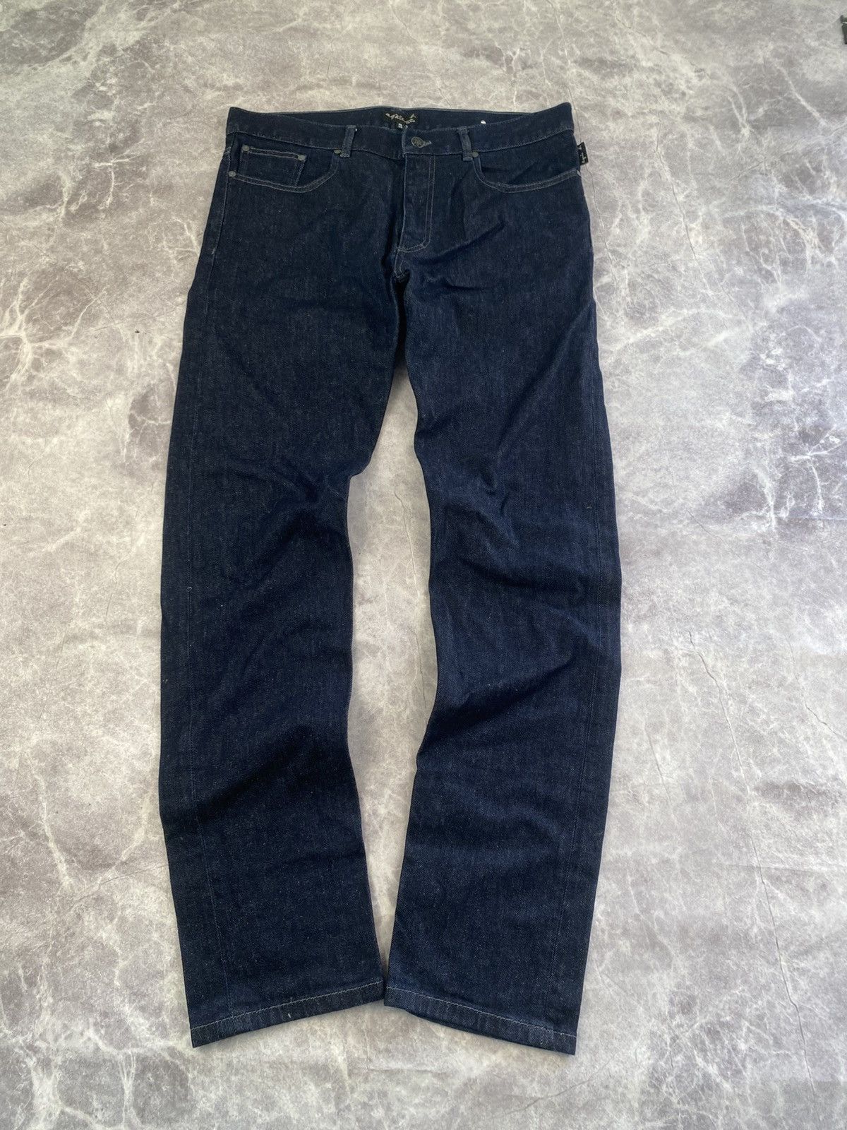 agnes b. Agnes B. Homme Paris Dark Blue Jeans size: 32 Size US 32 / EU 48 - 1 Thumbnail