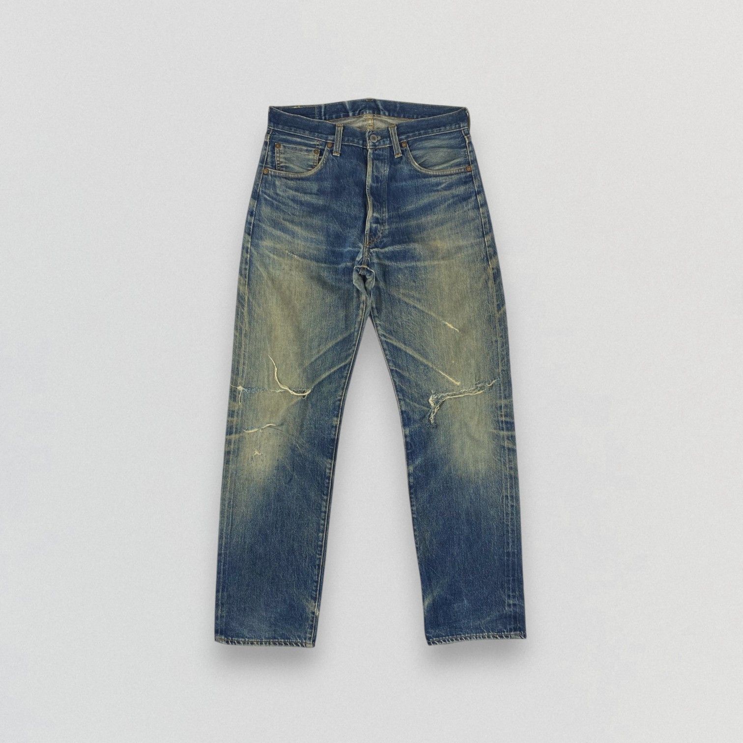 Levi's Vintage Levis 501 Big E Selvedge Denim Jeans Size US 32 / EU 48 - 1 Thumbnail