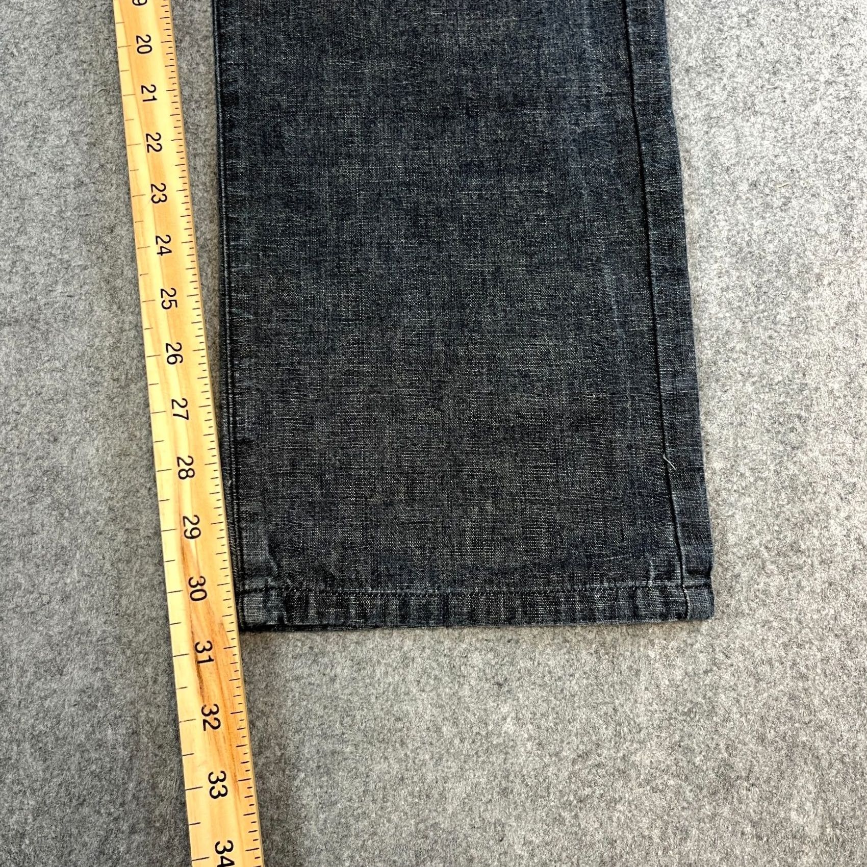 Hugo Boss HUGO BOSS Jeans Regular Straight 32 32 Vintage Dark Wash Cotton Mens Jeans 5-Pocket Design Leather Logo Button Size US 32 / EU 48 - 4 Thumbnail