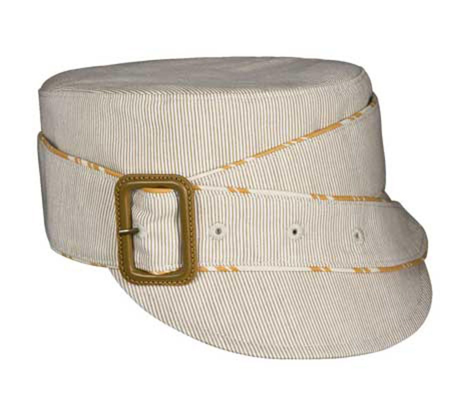 Eugenia Kim Eugenia Kim - Belted Engineer Cap in Tan - Vintage - Ltd Ed Size ONE SIZE - 1 Thumbnail