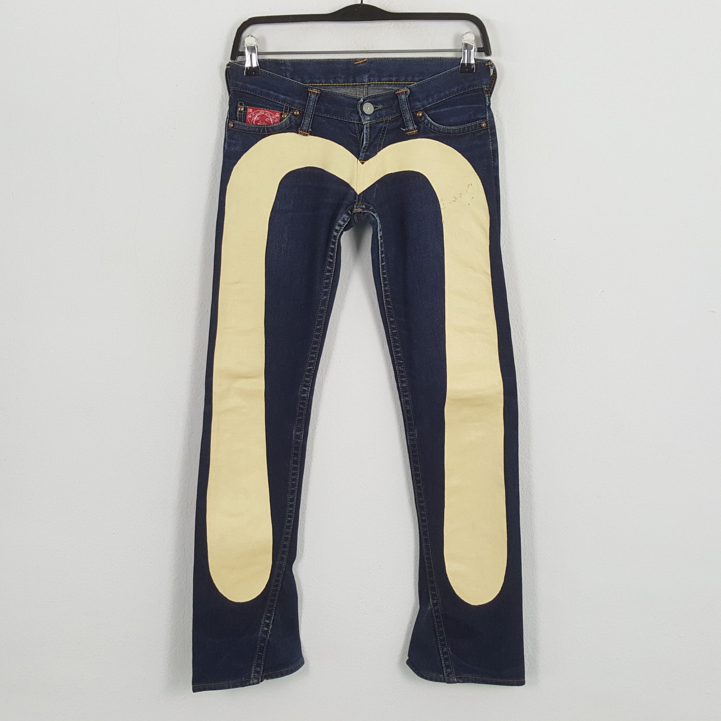 Evisu × Japanese Brand × Vintage EVISU Women Jeans Streetwear Custom Daicock Style Size 28" / US 6 / IT 42 - 1 Thumbnail