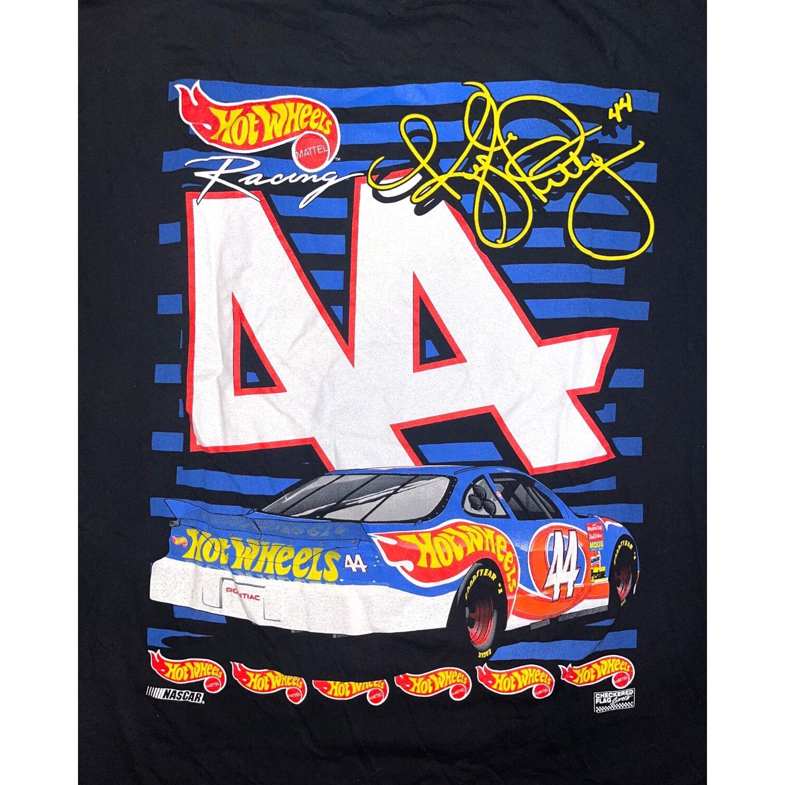 Tultex Kyle Petty 1997 Hot Wheels Mattel Racing AOP T-Shirt Sz. XL Size US XL / EU 56 / 4 - 5 Thumbnail