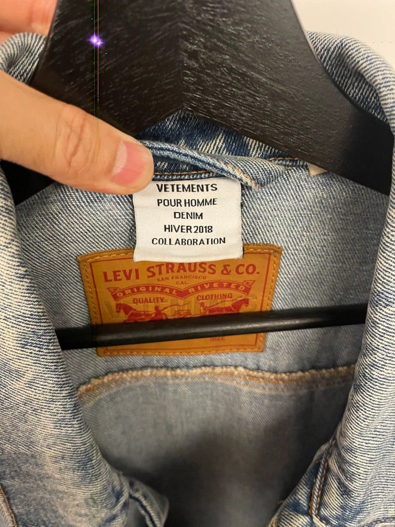 Vetements Vetements Levi's Authentic Archive Tailored Denim Jacket Size US M / EU 48-50 / 2 - 3 Thumbnail