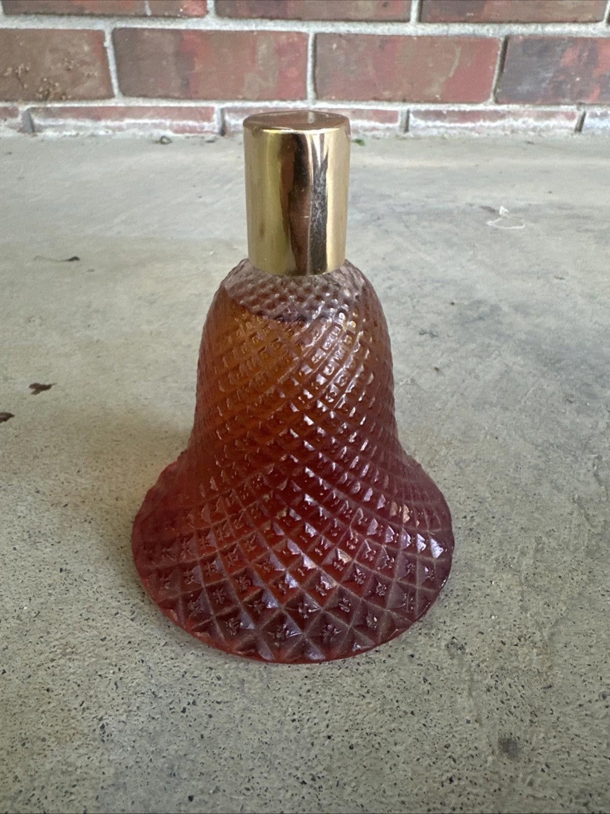 Designer Vintage 1970’s Avon Rosepoint Glass Bell Charisma Cologne Size ONE SIZE - 1 Thumbnail