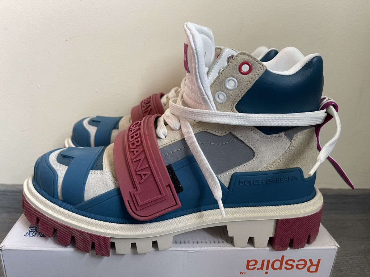 Dolce & Gabbana Dolce & Gabbana high-tops trainers boots Size US 5.5 / EU 38 - 13 Thumbnail