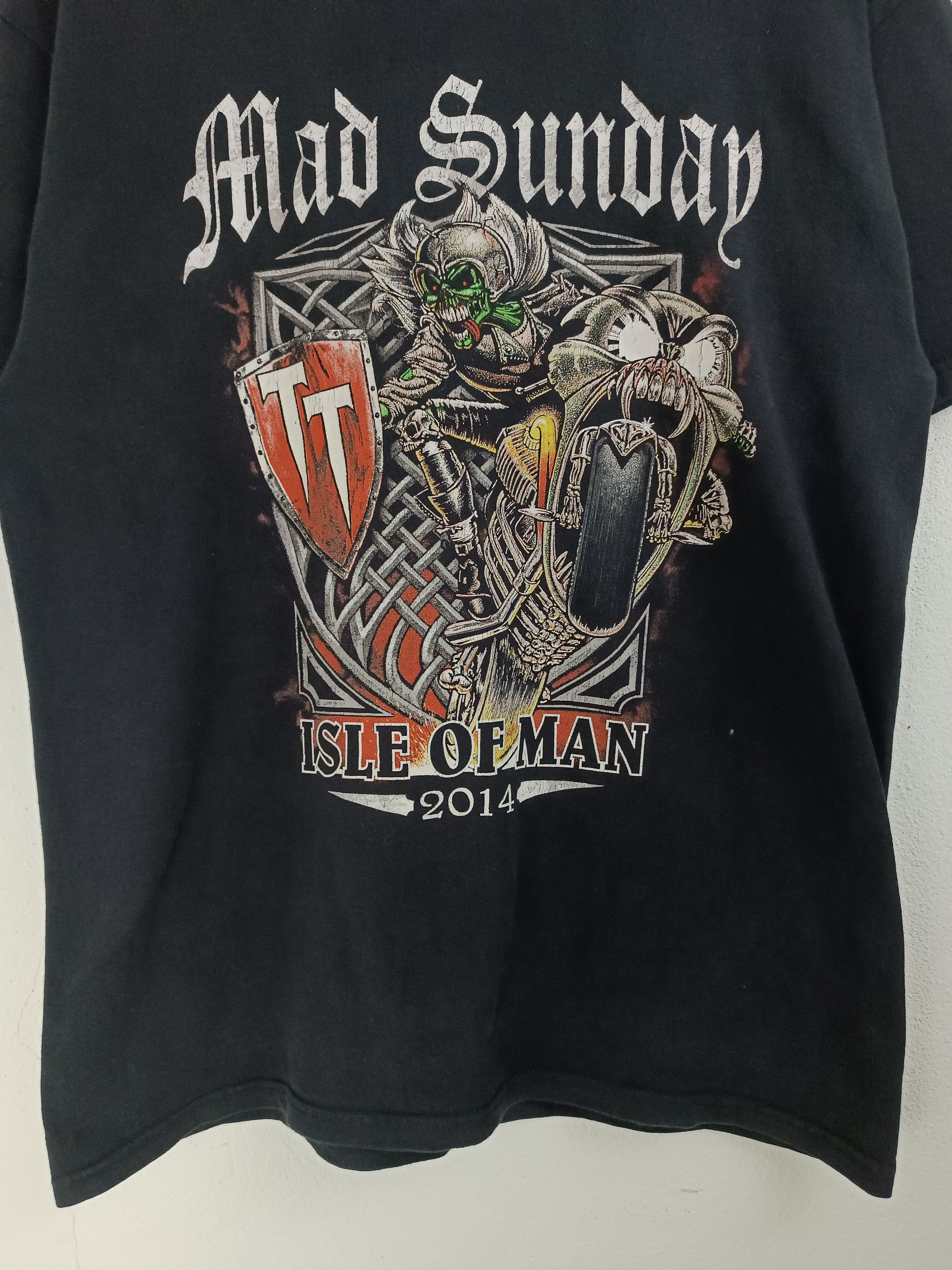 Vintage VINTAGE 2014 ISLE OF MAN MAD SUNDAY RACING GRANDPRIX MOTOGP Size US L / EU 52-54 / 3 - 9 Thumbnail