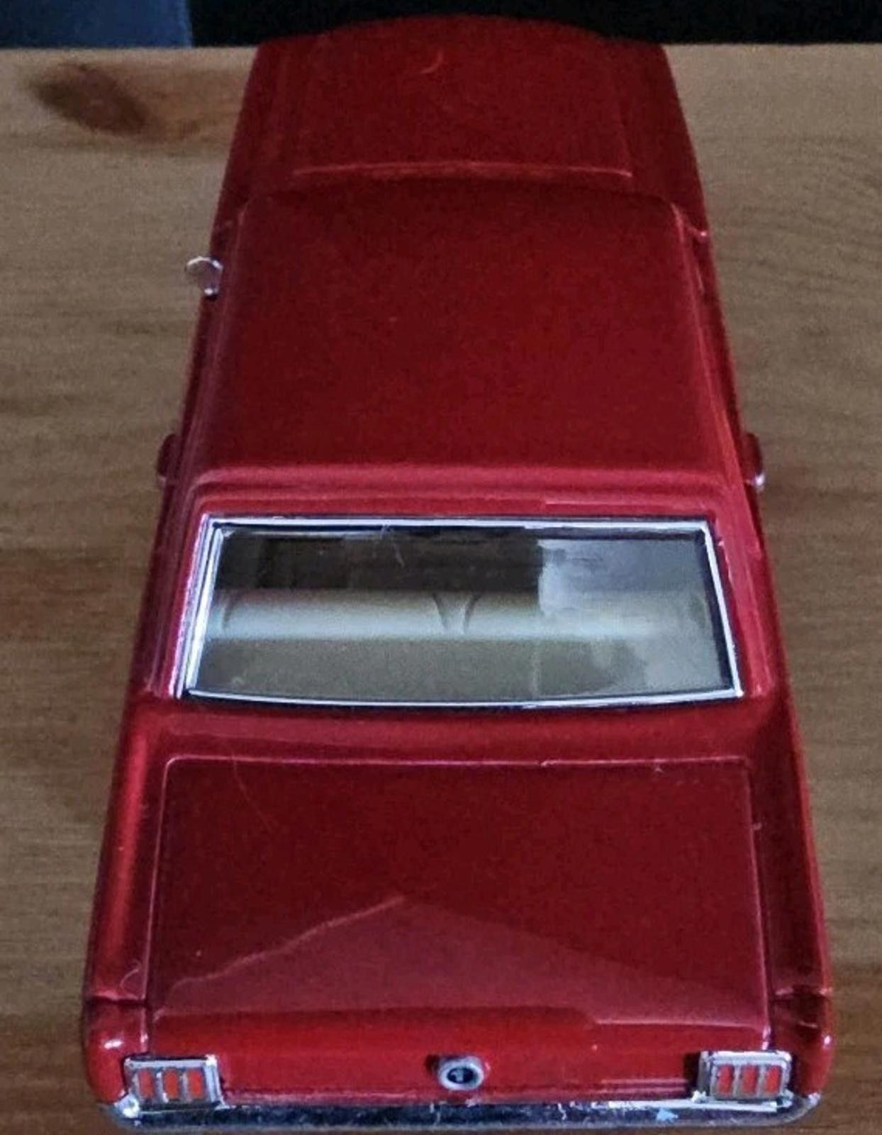 Designer 1964 1/2 Ford Mustang Diecast Model Toy Car Red - No Box Size ONE SIZE - 6 Thumbnail