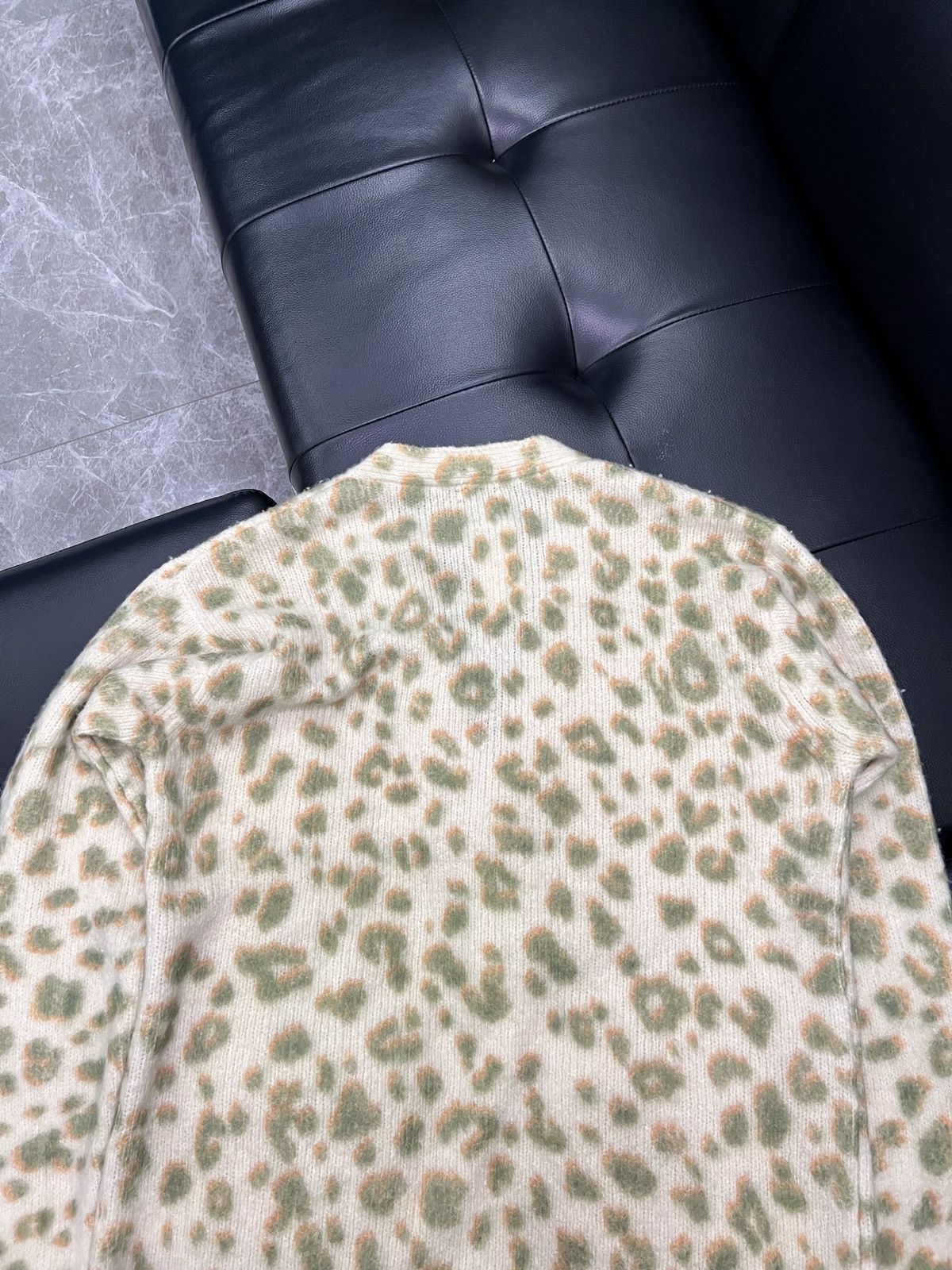 Dries Van Noten Dries Van Noten FW22 Lookbook Leopard Print Merino Wool Card Size US L / EU 52-54 / 3 - 19 Thumbnail