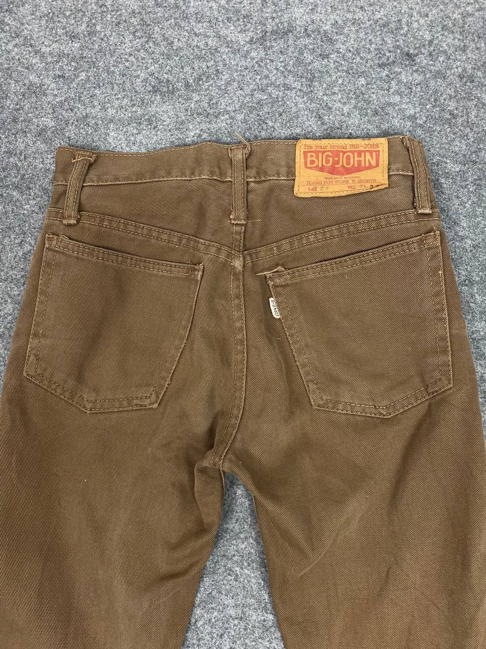 Big John vintage big john sanforized denim talon zipper Size US 27 - 3 Thumbnail