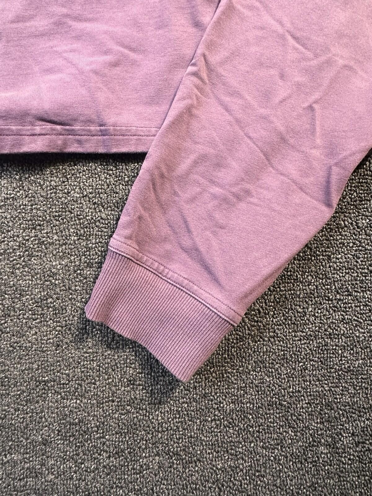 Lululemon Lululemon Plum Cropped Crew Neck Sweatshirt, Sz 14 Size XL / US 12-14 / IT 48-50 - 2 Thumbnail