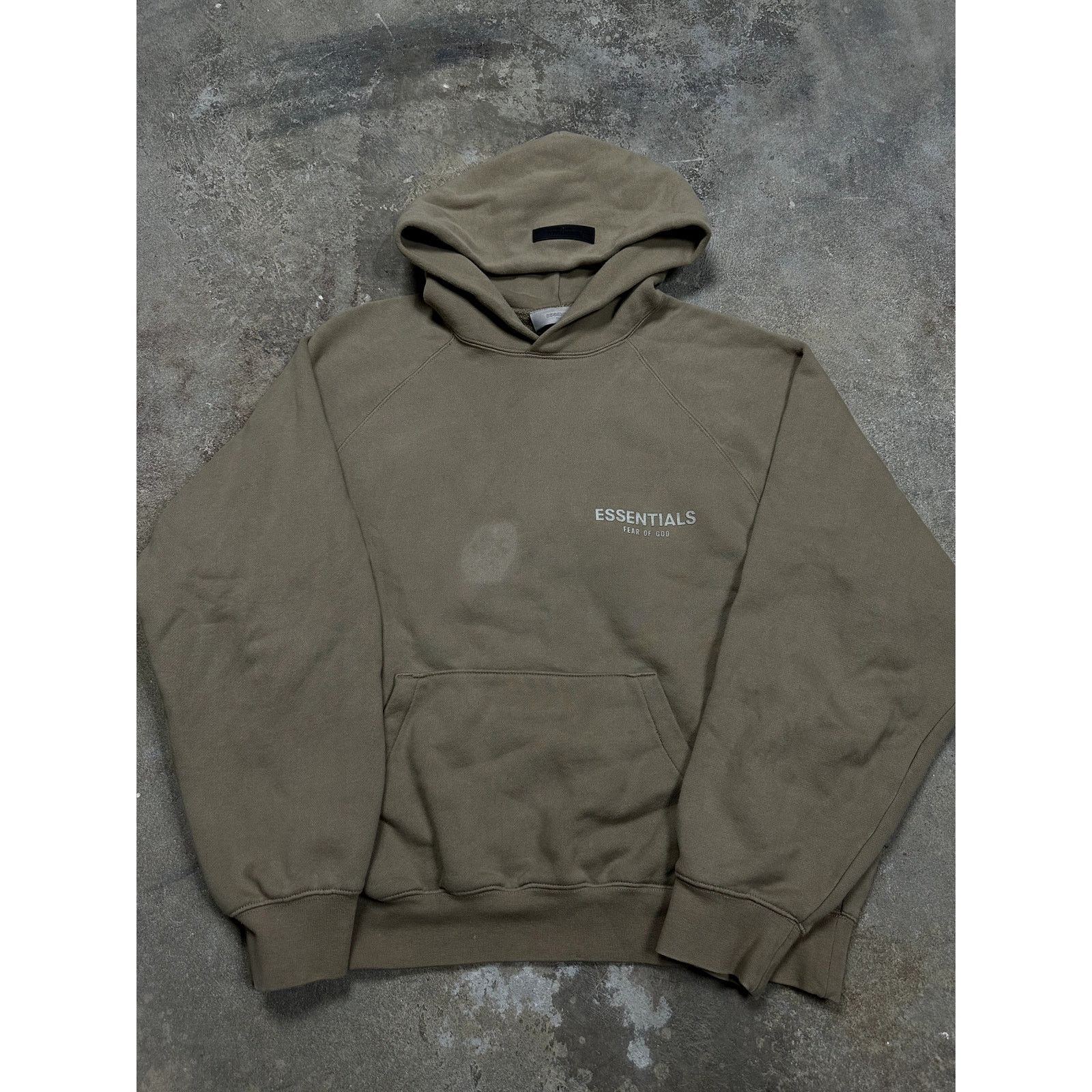 Essentials Essentials Hoodie Beige Used Small Size US S / EU 44-46 / 1 - 1 Thumbnail
