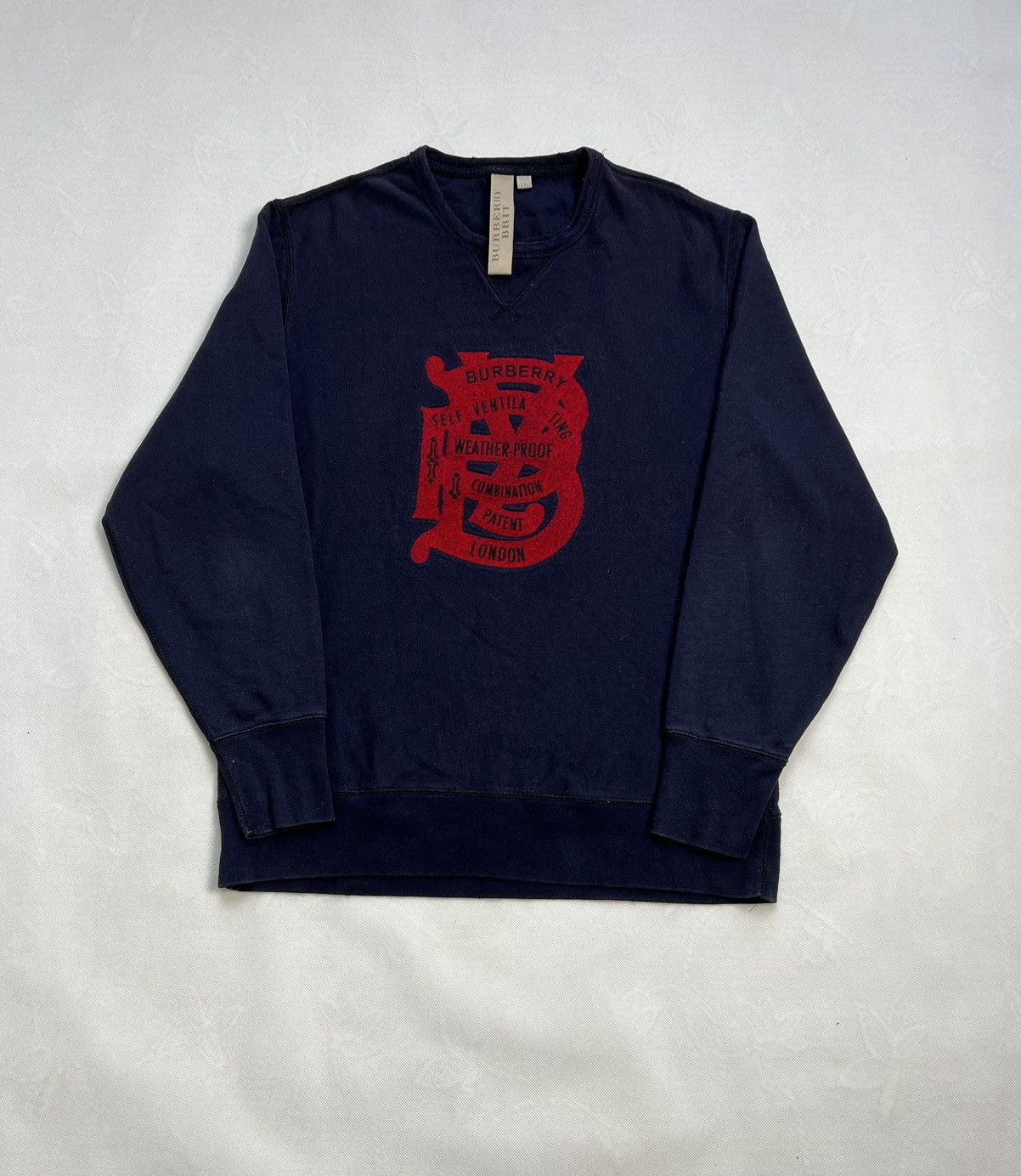 Burberry Sweatshirt Burberry Brit big logo city Size US XXL / EU 58 / 5 - 1 Thumbnail