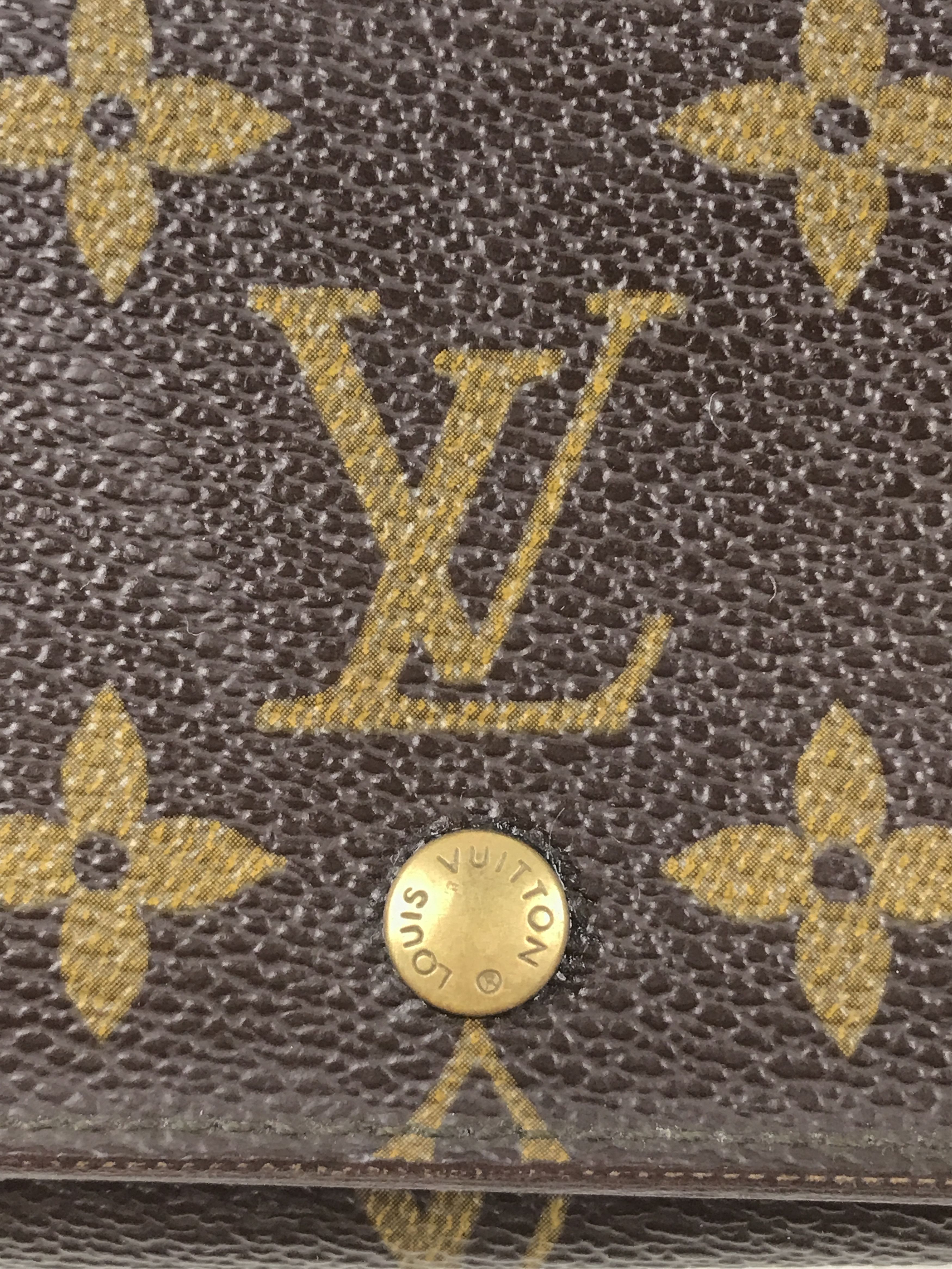 Louis Vuitton × Vintage Louis Vuitton Monogram Portefeuille Monnaie Tresor Wallet Size ONE SIZE - 8 Thumbnail