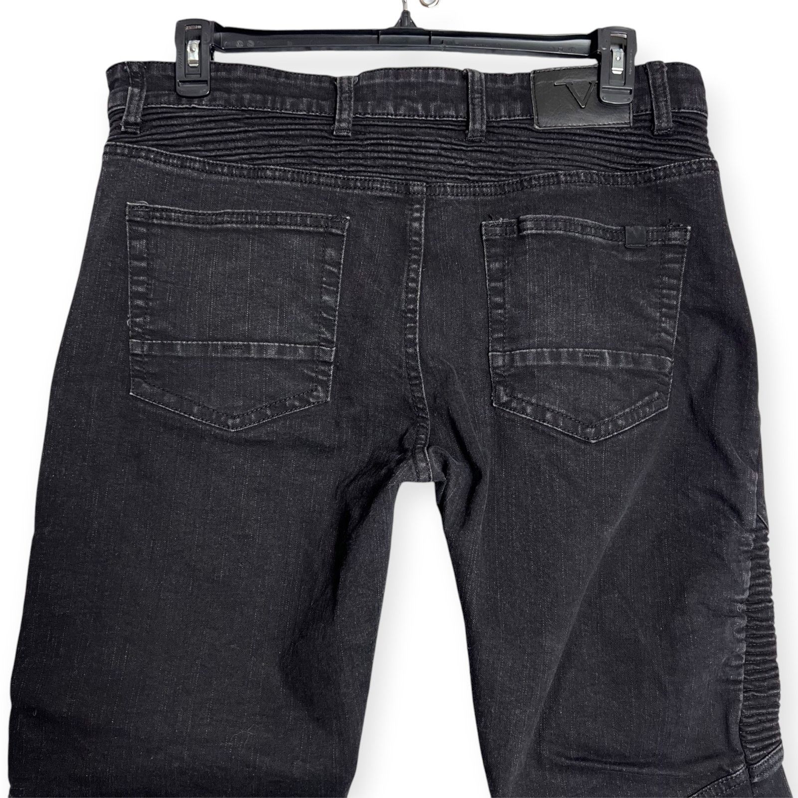 Other Studio de Vestiti Eleganti Moto Jeans SIZE 38x32 RUNS SMALL Size US 38 / EU 54 - 12 Thumbnail