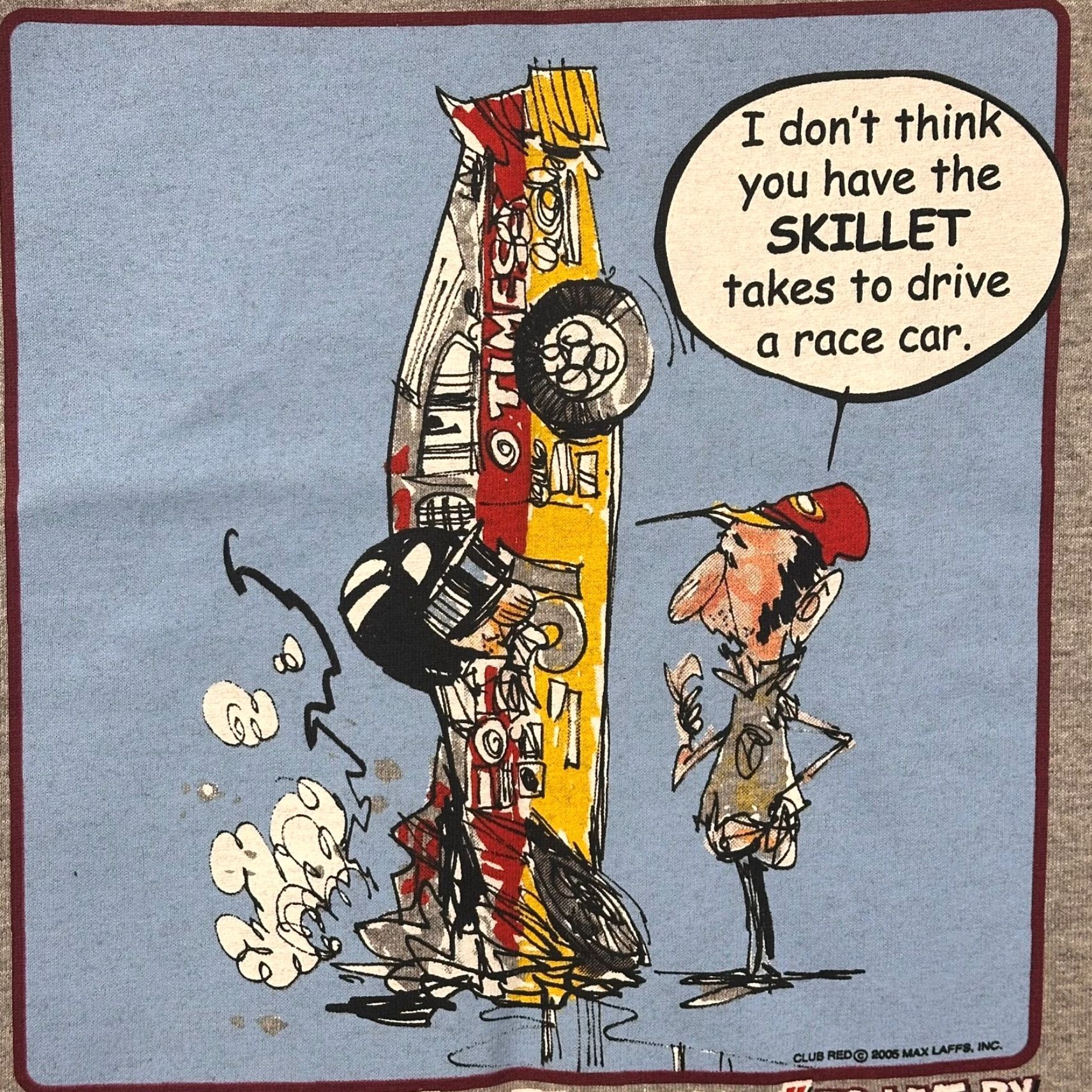 Gildan VTG Foxworthy Redneck Words Live By "Skillet" Racing Humor Tee Shirt Medium Size US M / EU 48-50 / 2 - 7 Thumbnail