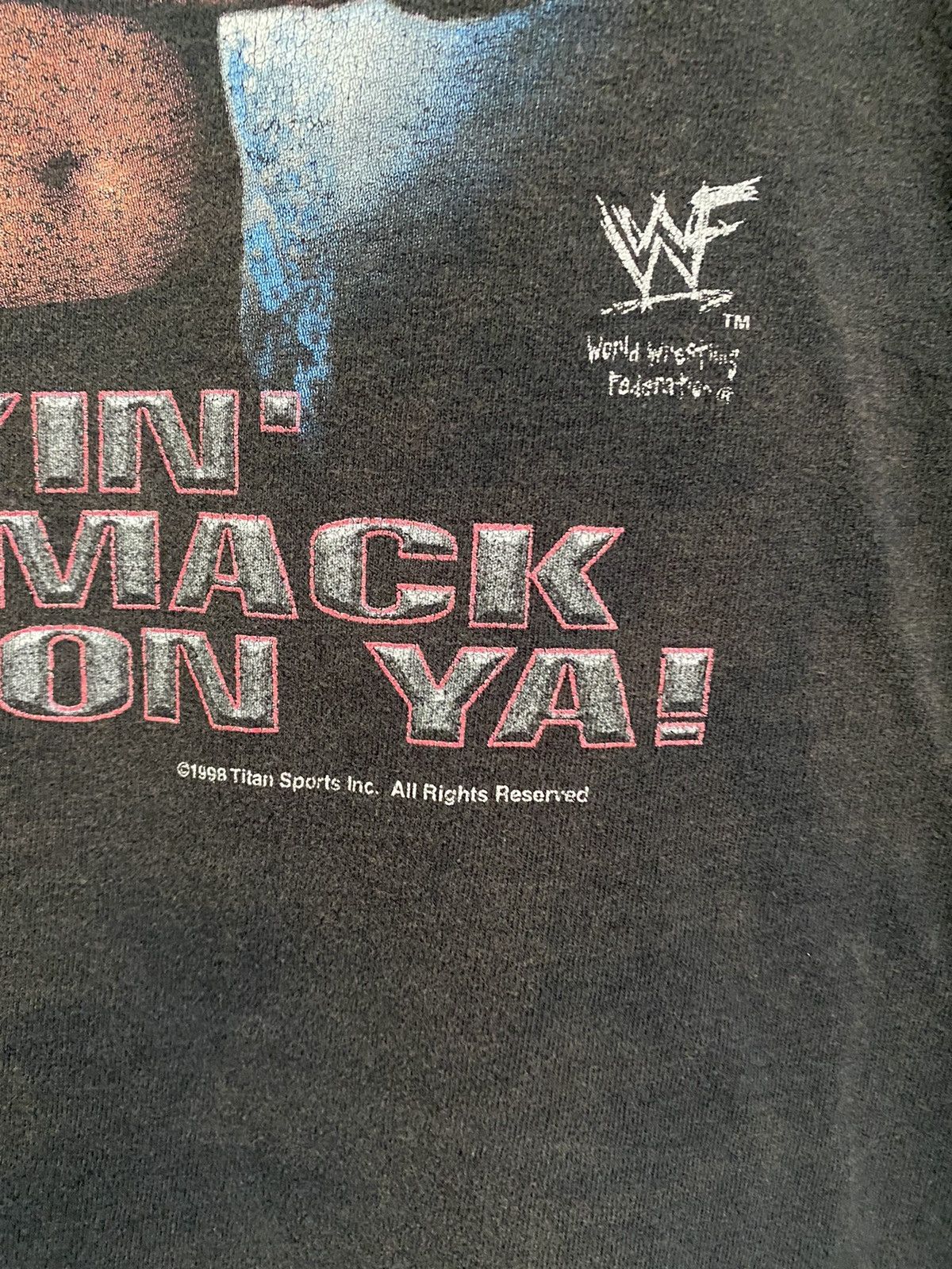 Vintage × WWF Vintage 1998 WWF Rocky Maivia Size US L / EU 52-54 / 3 - 5 Thumbnail