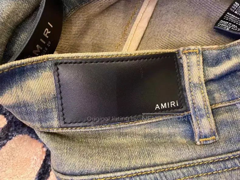 Amiri Amiri Classic Seasonal Glitter Destroyed Jeans Size 29 Size US 29 - 7 Thumbnail