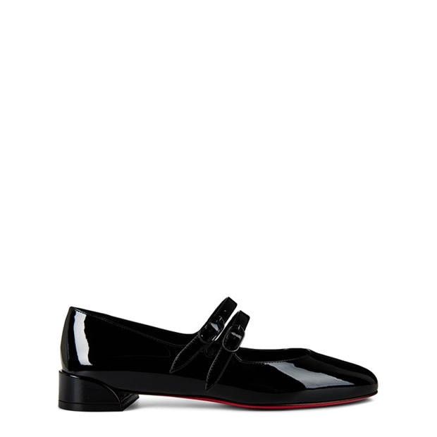 Christian Louboutin Sweet Jane Mary Jane Shoes Size US 7 / IT 37 - 1 Thumbnail