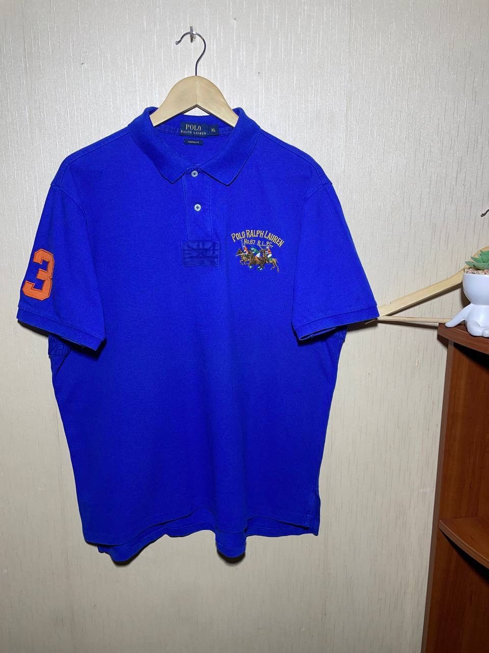 Polo Ralph Lauren × Ralph Lauren × Vintage Polo Ralph Lauren Vintage R.L.P.C. Chief Keef Polo Size US XL / EU 56 / 4 - 1 Thumbnail