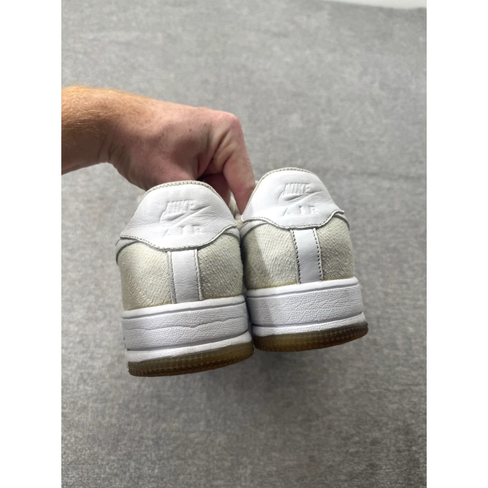 Nike RARE AIR FORCE 1 ULTRA FLYKNIT LOW WHITE ICE 817419-100 Men Size 10 Nike Sneakers Shoe Low Top Casual Vintage 2016 Winter? Size US 9 / EU 42 - 3 Thumbnail