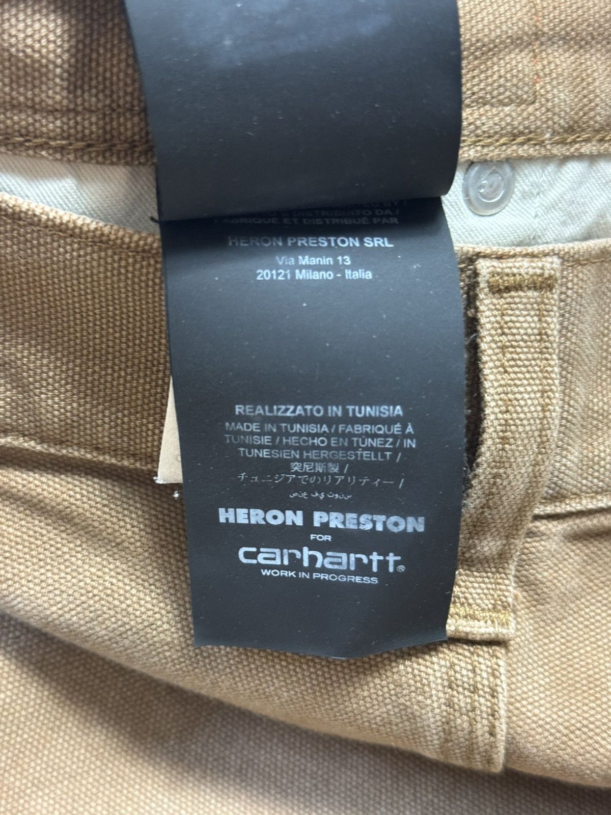 Carhartt × Heron Preston Heron Preston Carhartt Carpenter Pants Size US 28 / EU 44 - 8 Thumbnail