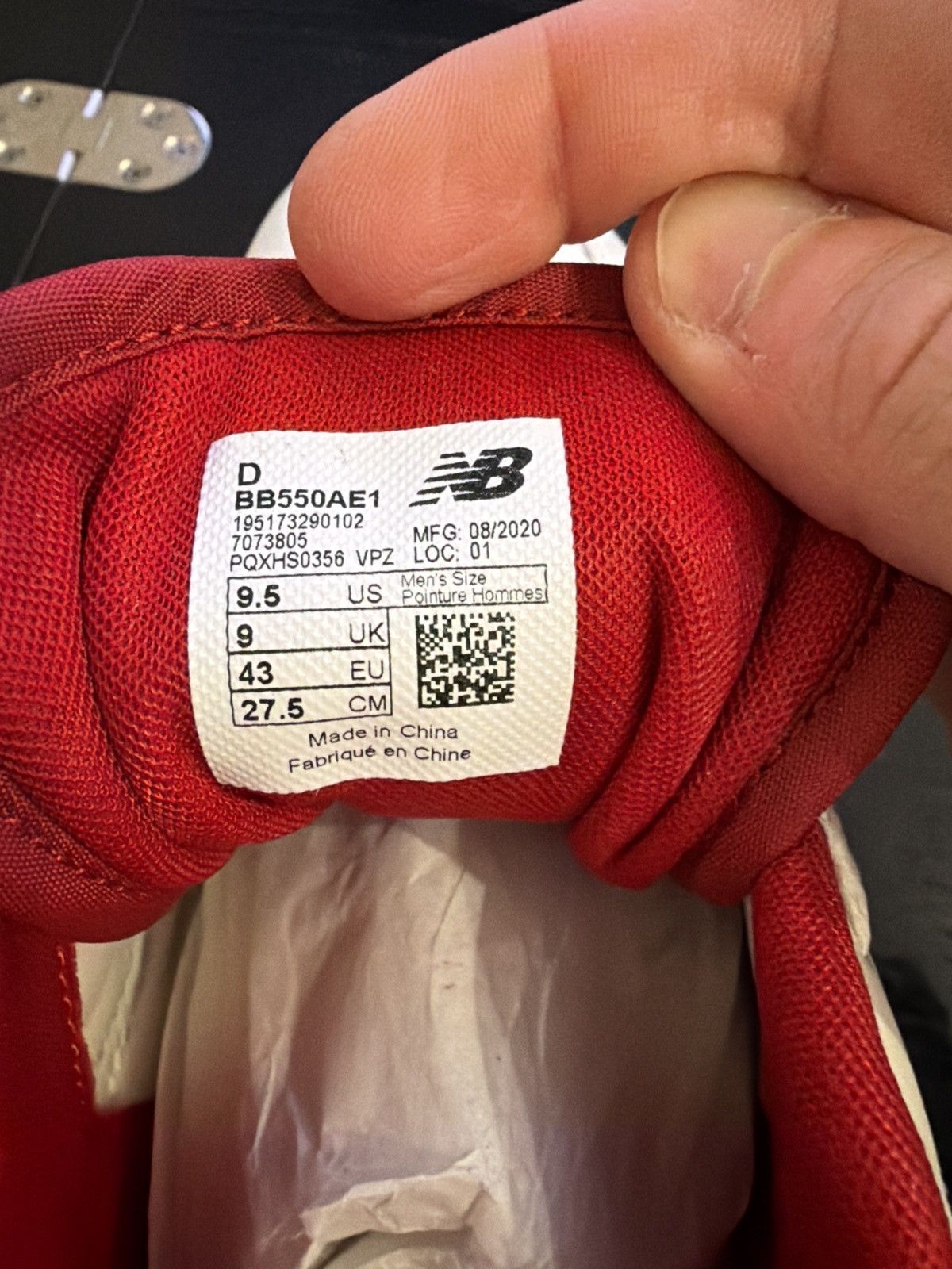 Aime Leon Dore × New Balance New Balance 550 Aimé Leon Dore Red/Beige Size US 9.5 / EU 42-43 - 6 Thumbnail