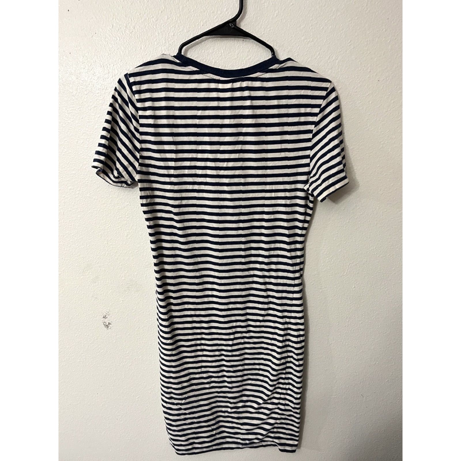 H&M H&M Shirt Dress Tunic - Short Sleeve Cotton Striped Casual Womens Small Multicolor - Dress, Tunic, Shirt Dress Size S / US 4 / IT 40 - 3 Thumbnail