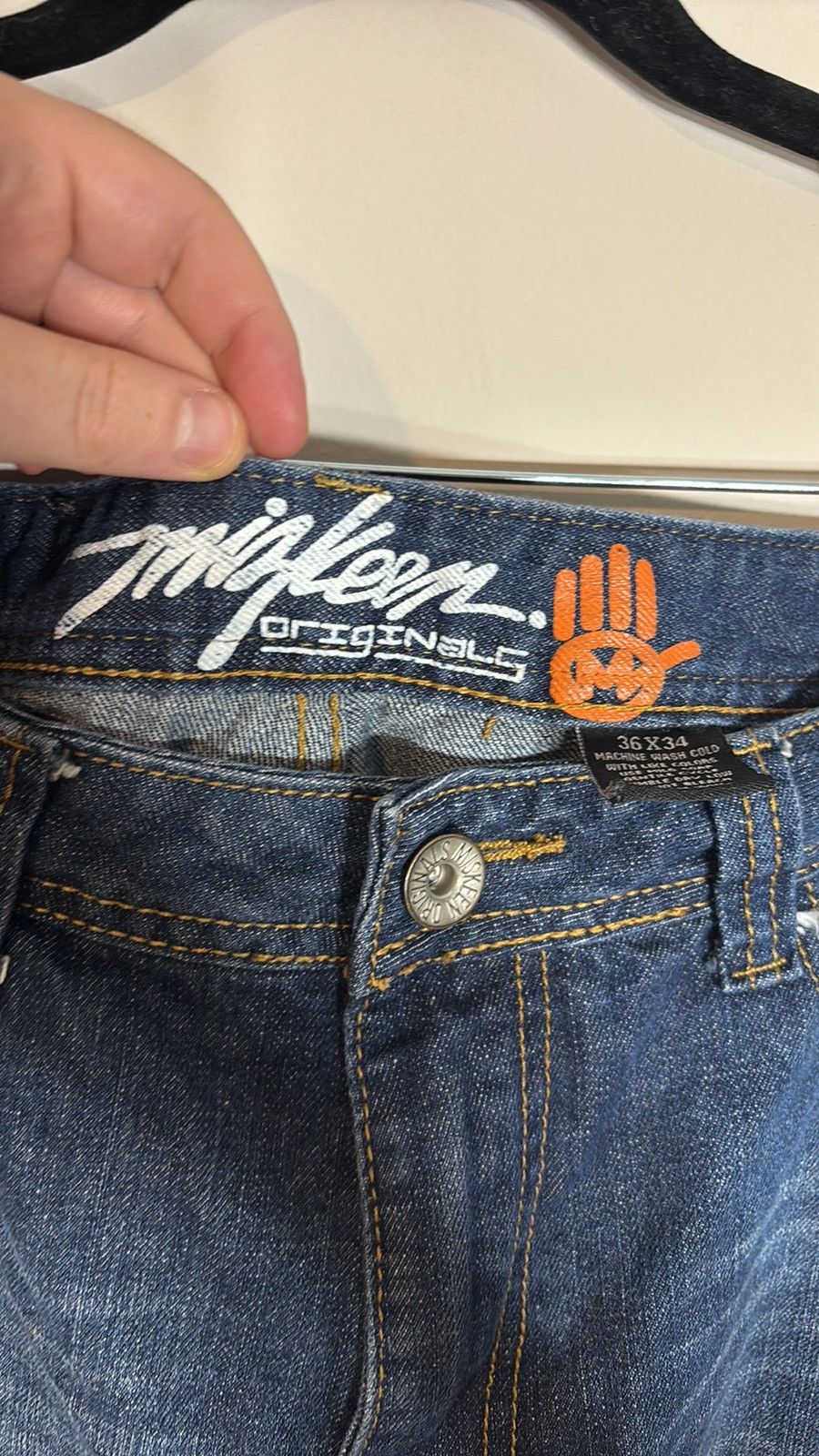 Vintage Vintage y2k Miskeen Jeans Size US 36 / EU 52 - 4 Thumbnail