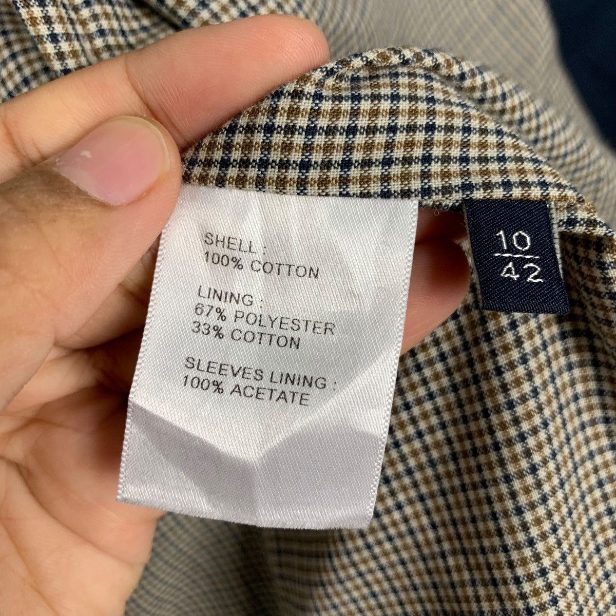 Aquascutum AQUASCUTUM London Suit Jacket Blazers #2592-C117 Size L / US 10 / IT 46 - 17 Thumbnail