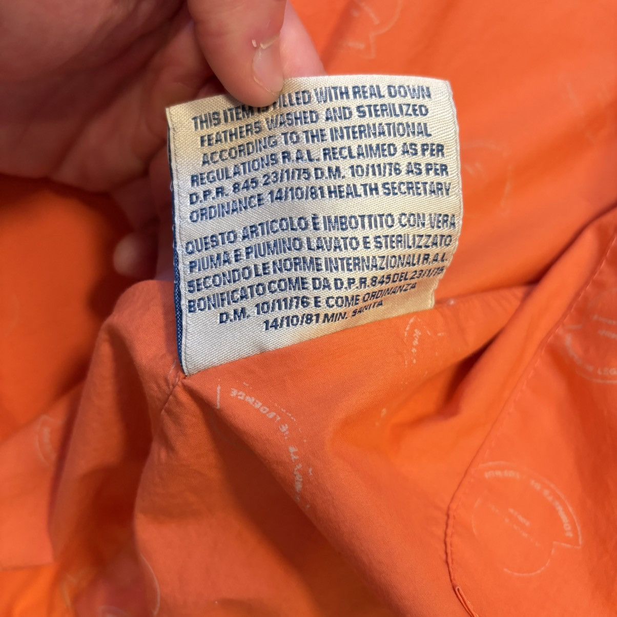 Moncler × Visvim Moncler x Visvim borosiri orange size medium Size US M / EU 48-50 / 2 - 10 Thumbnail