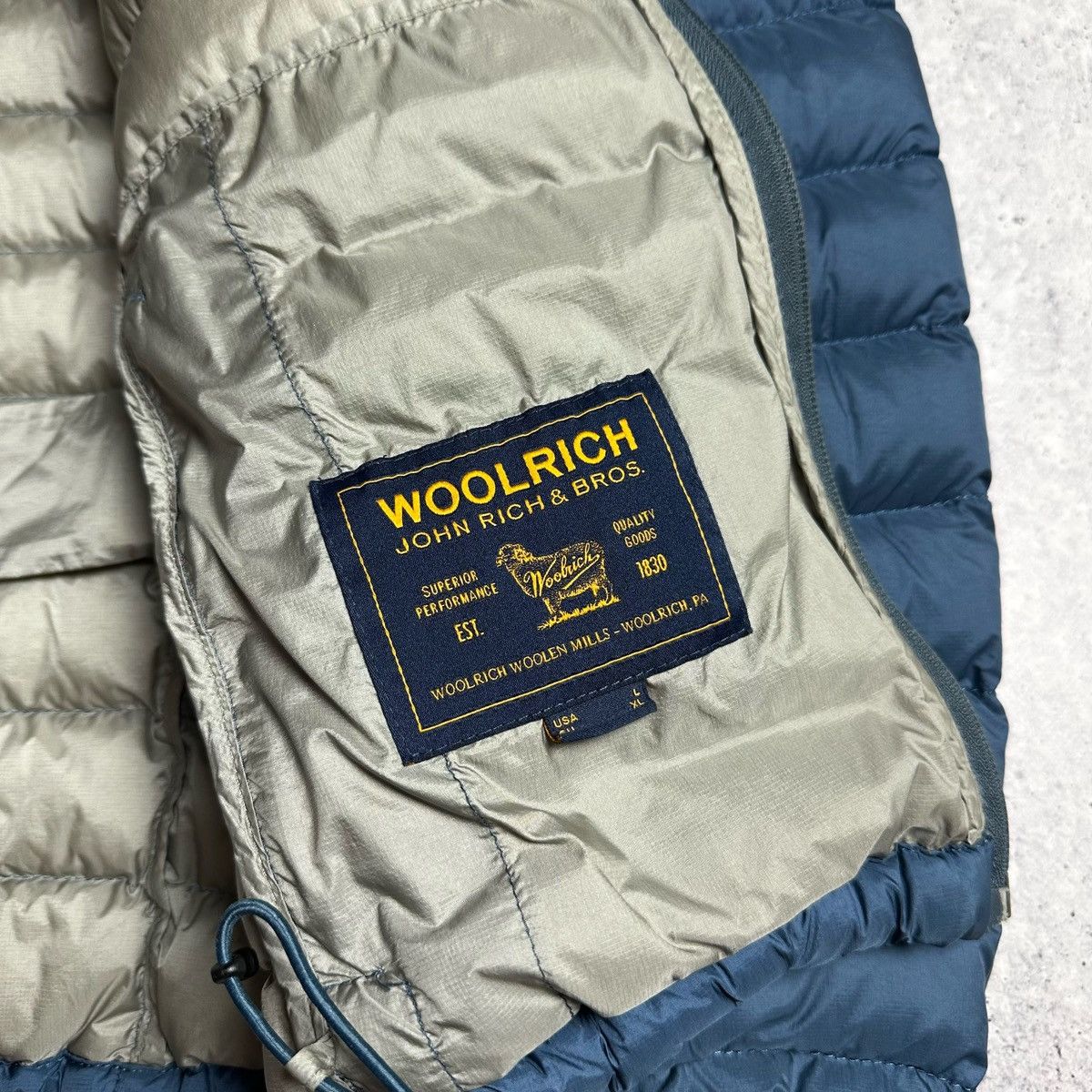 Woolrich Woolen Mills Woolrich Men's Sundance Down Jacket ROYAL BLUE Size L Size US L / EU 52-54 / 3 - 6 Thumbnail