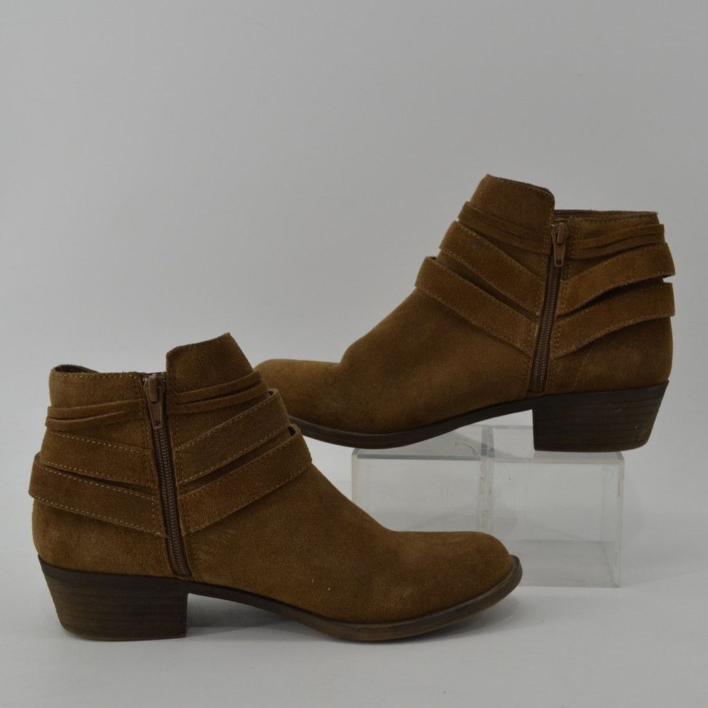 Other Kensie Glence Booties Sz 9 Leather Tassle Brown Suede Ankle Size US 9 / IT 39 - 7 Thumbnail