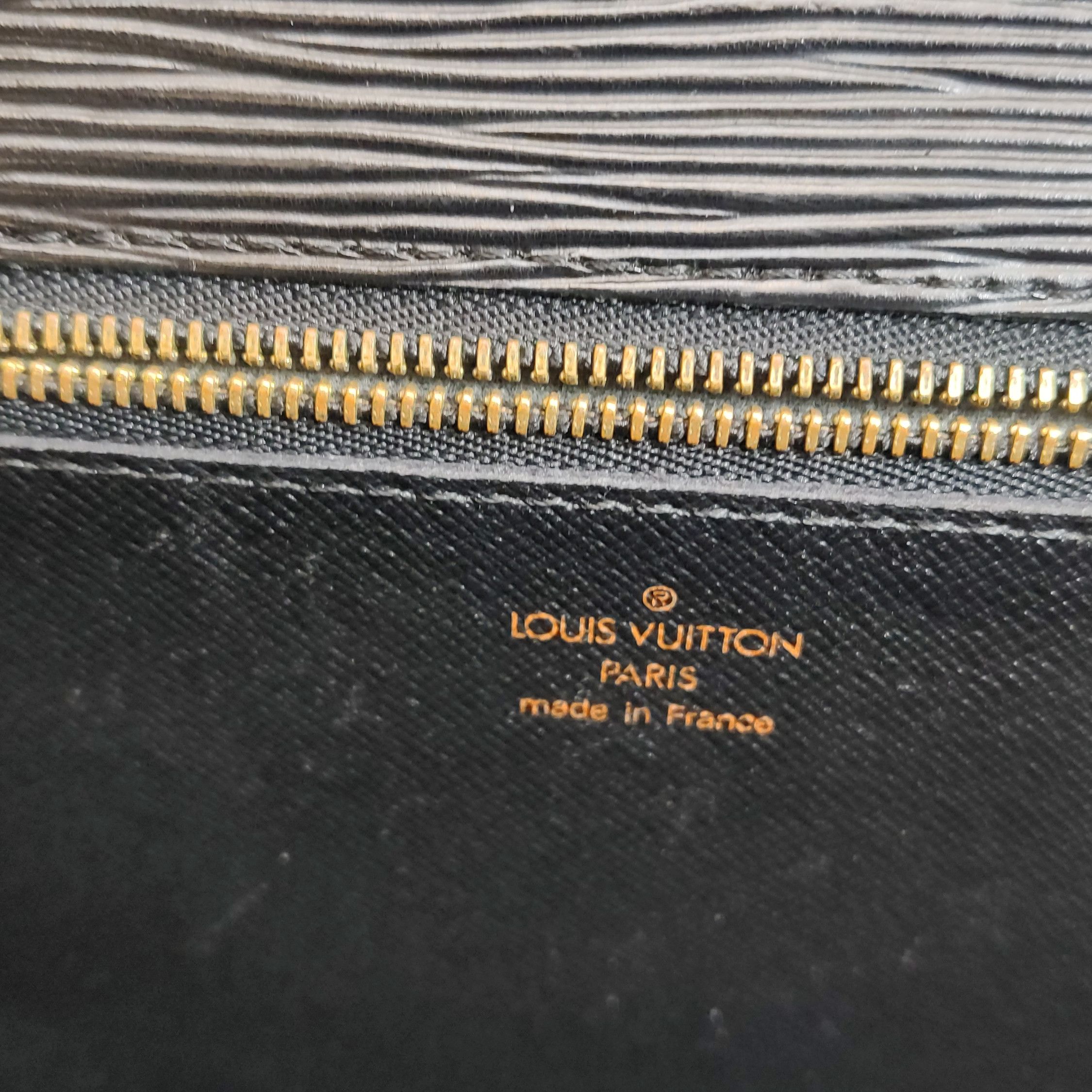 Louis Vuitton Louis Vuitton (LV) Monceau cowhide ripple S-lock buckle sec Size ONE SIZE - 3 Thumbnail