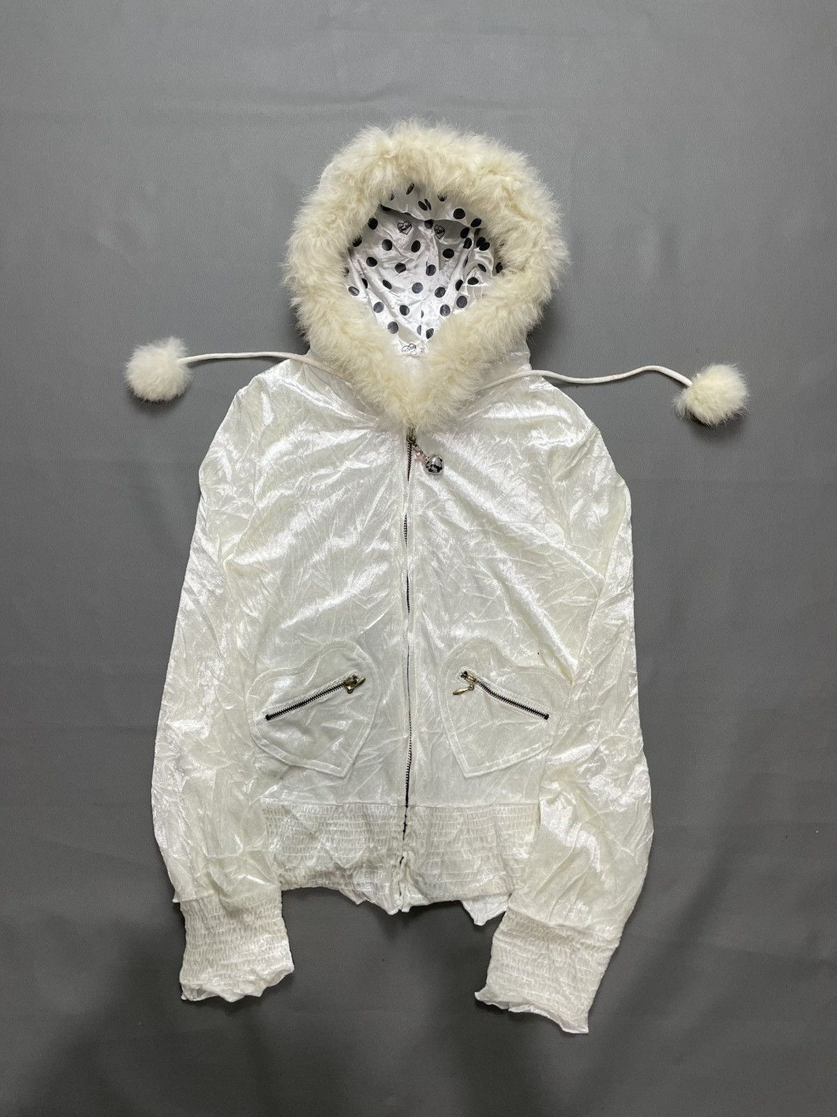 Hysteric Glamour Tralala-Trilili Y2k Fur Zip hoodie Size S / US 4 / IT 40 - 2 Thumbnail