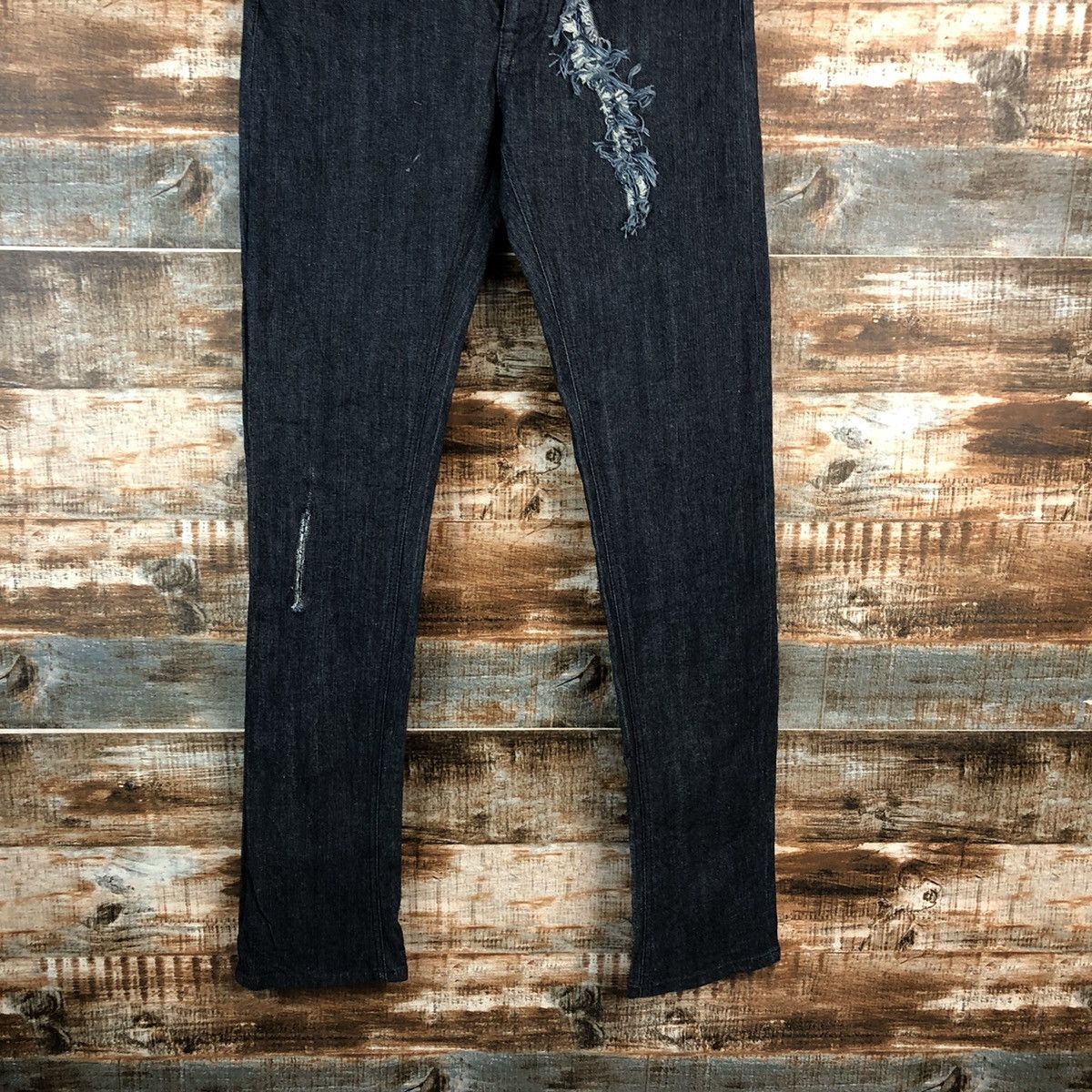 Andrea Pompilio Onitsuka Tiger x Andrea Pompilio Distressed Denim Pant #2446 Size US 29 - 12 Thumbnail