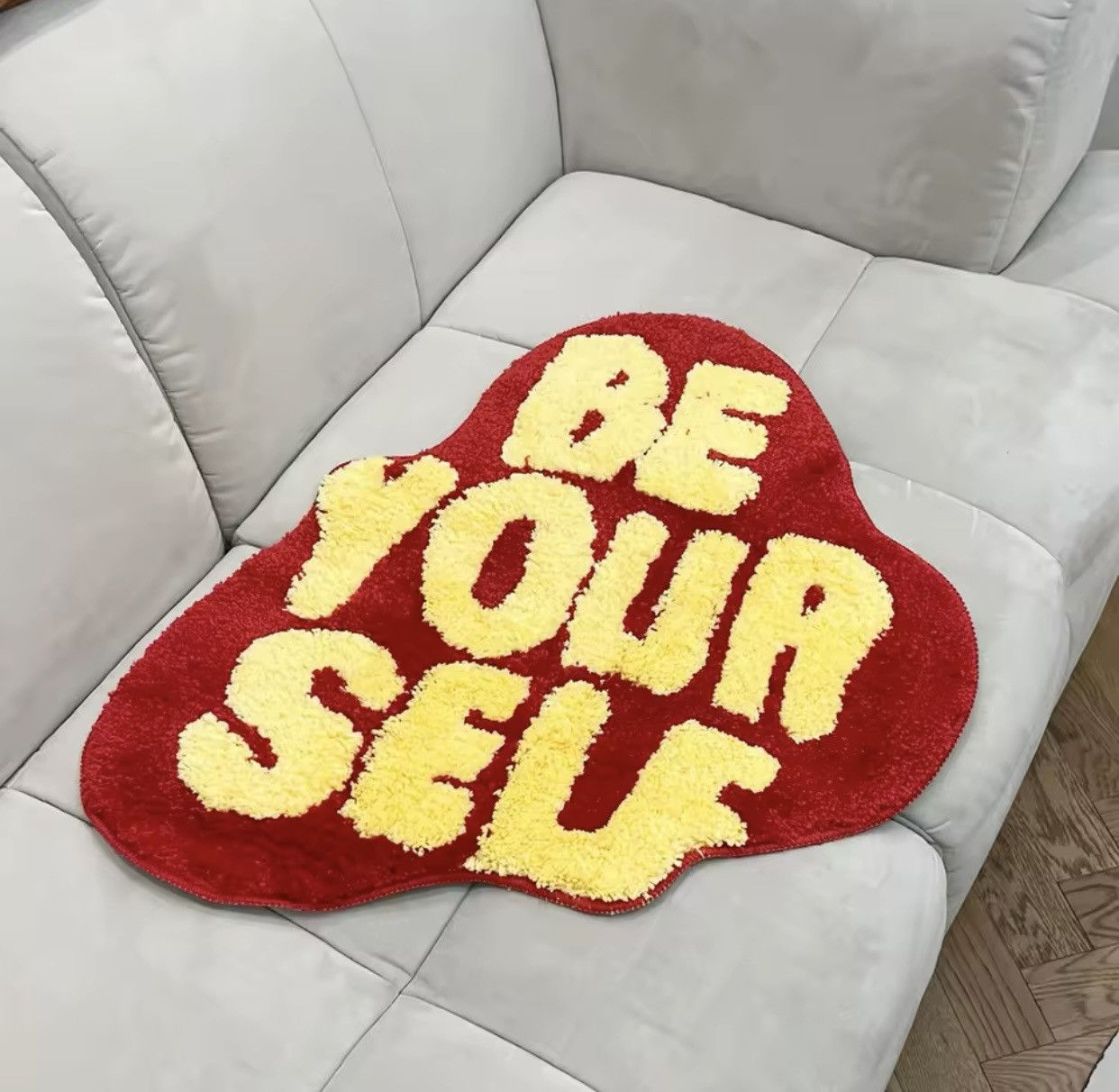 Japanese Brand Be Your Self Shape Tufted Rug Size ONE SIZE - 4 Thumbnail