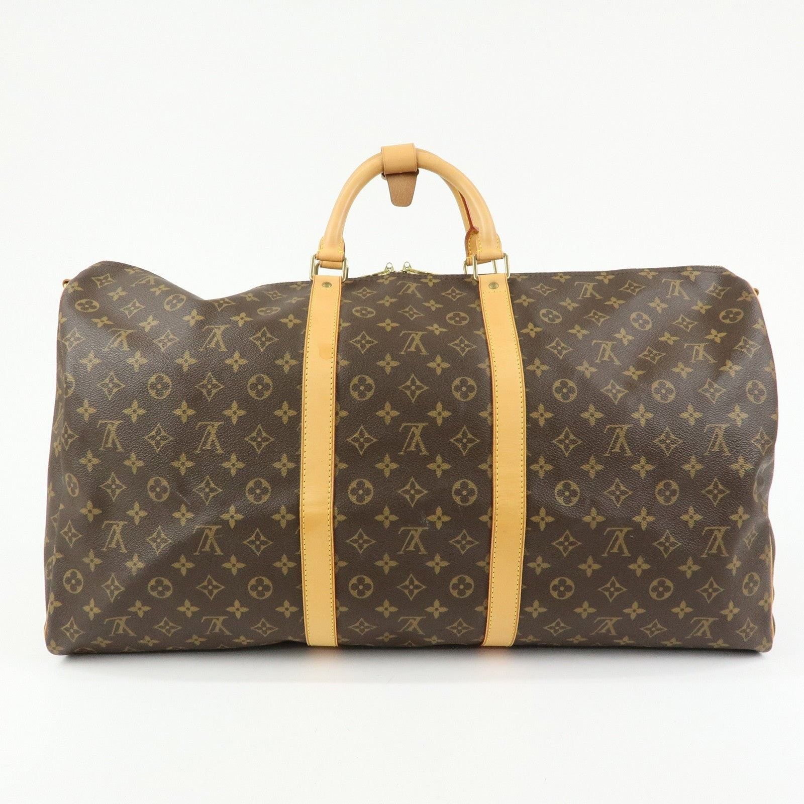 Louis Vuitton Louis Vuitton Monogram Keepall Bandouliere 60 Duffle Bag Size ONE SIZE - 2 Thumbnail