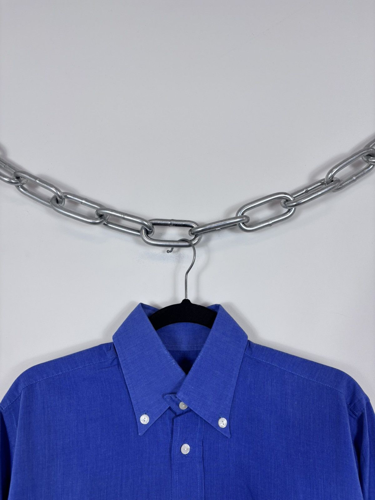 Versace Jeans Couture Vintage Versace Jeans Couture Men’s Blue Long Sleeve Shirt Size US M / EU 48-50 / 2 - 3 Thumbnail