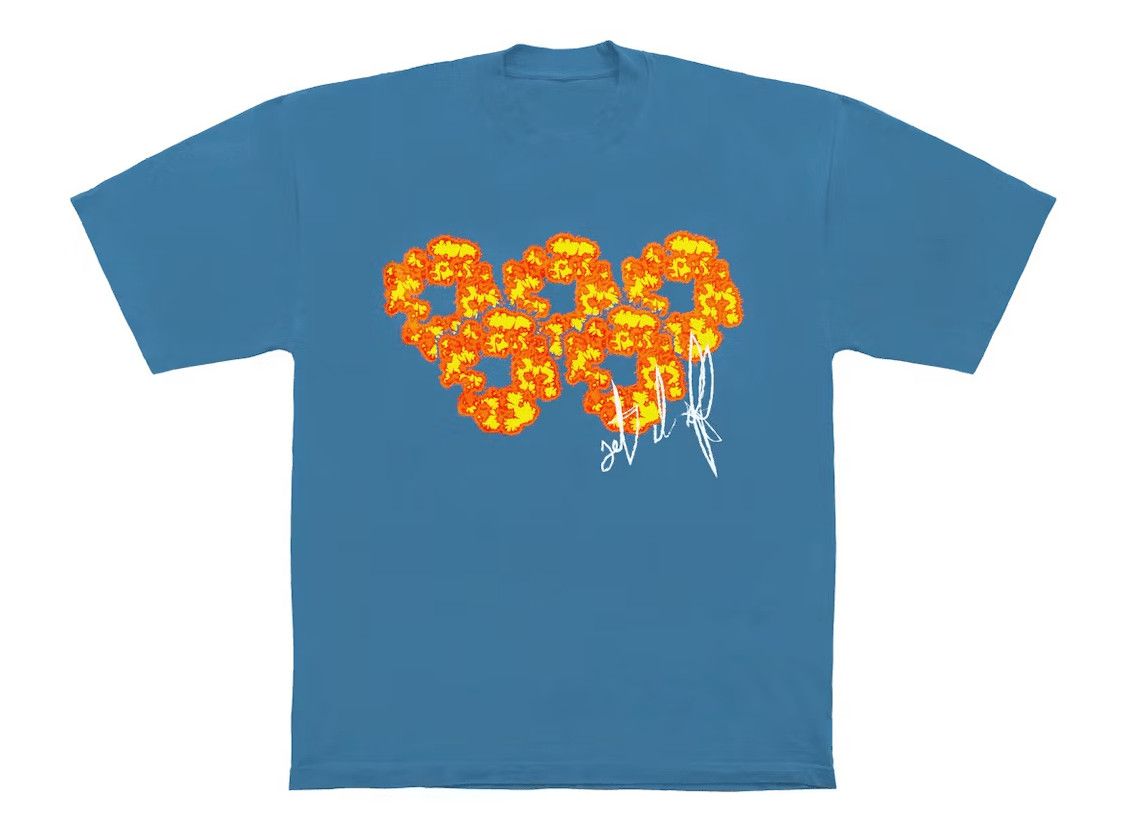 DENIM TEARS x Offset Set It Off #4 Short Sleeve Tee Shirt Blue Size US XXL / EU 58 / 5 - 1 Thumbnail