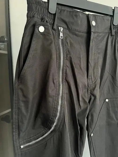 Jean Zipper Utility Flare Pants Size US 30 / EU 46 - 7 Thumbnail