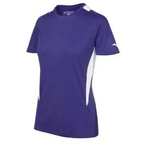 Mizuno Mizuno Women’s Softball Crew Neck Jersey, Purple, XS Size XS / US 0-2 / IT 36-38 - 1 Thumbnail
