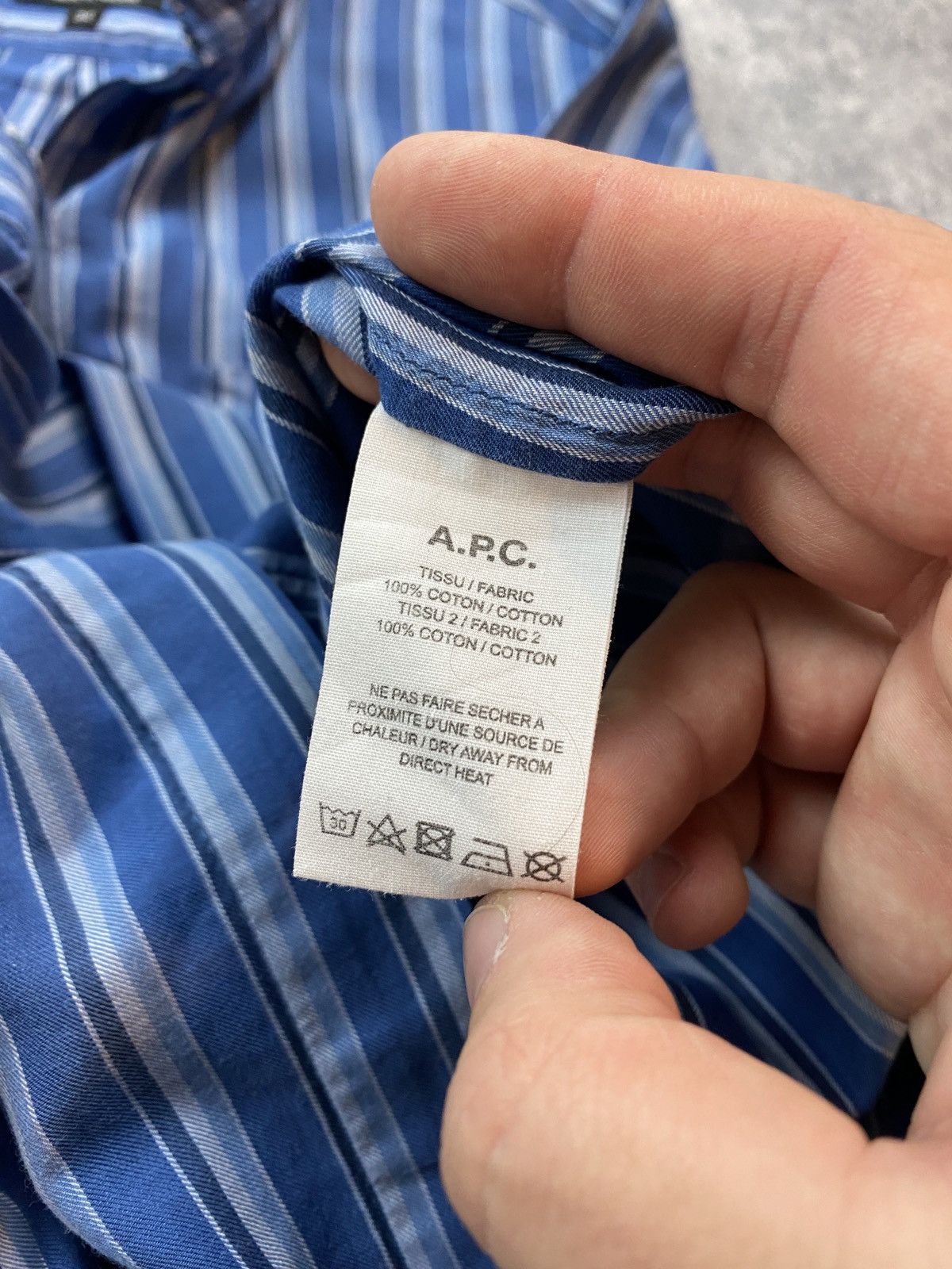 A.P.C. A.P.C. Rue Madame Paris Blouse Size S / US 4 / IT 40 - 7 Thumbnail