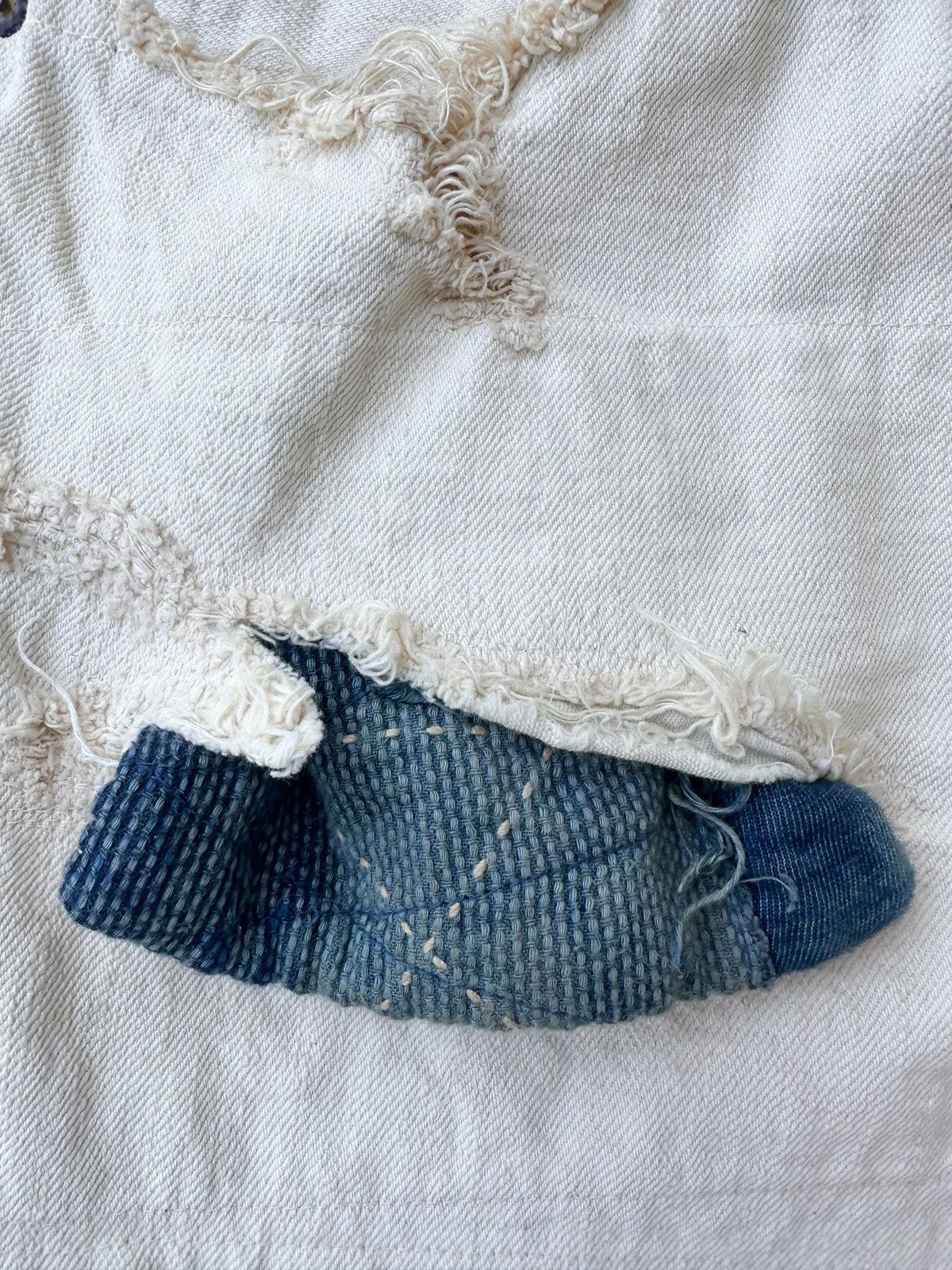 Kapital Kountry 2012 Kountry Selvedge Buckleback Boro Denim Patchwork jean Size US 34 / EU 50 - 9 Thumbnail