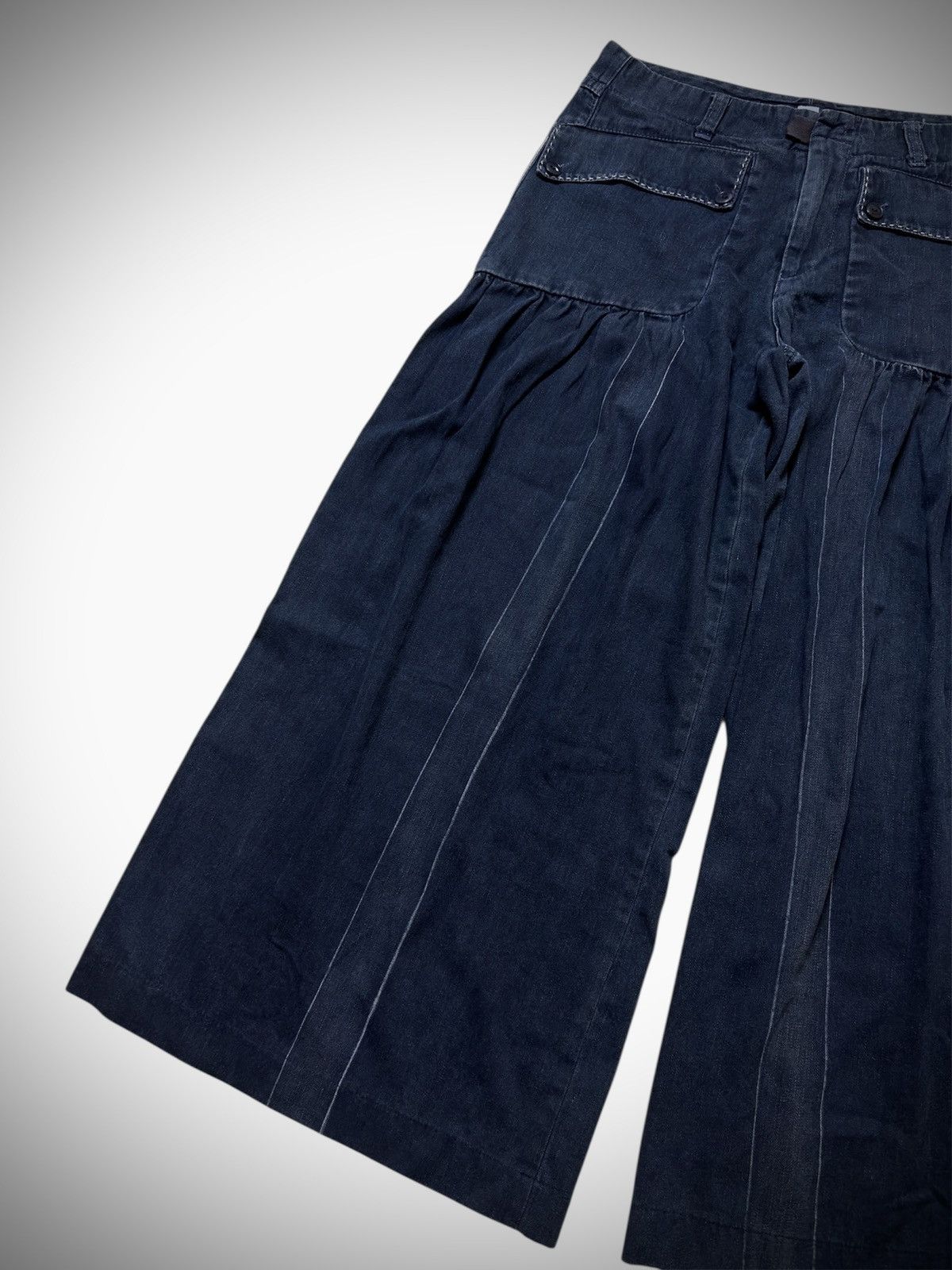 Marithe + Francois Girbaud 2000’s Marithe Francois Girbaud - Wide Flare Pants Size 28" / US 6 / IT 42 - 2 Thumbnail
